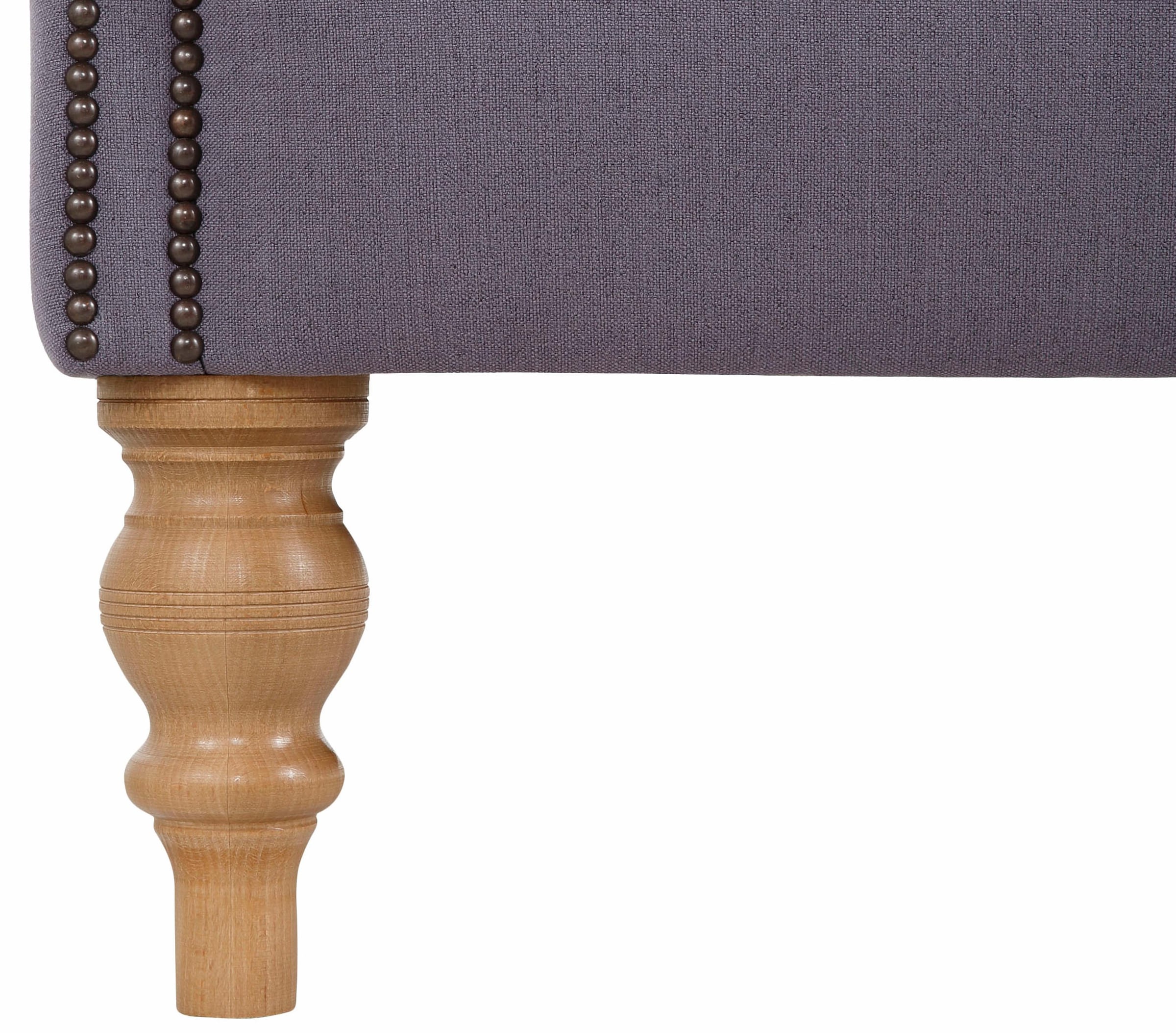 Home affaire Sessel »Lord«, mit echter Chesterfield-Knopfheftung und Ziernägeln