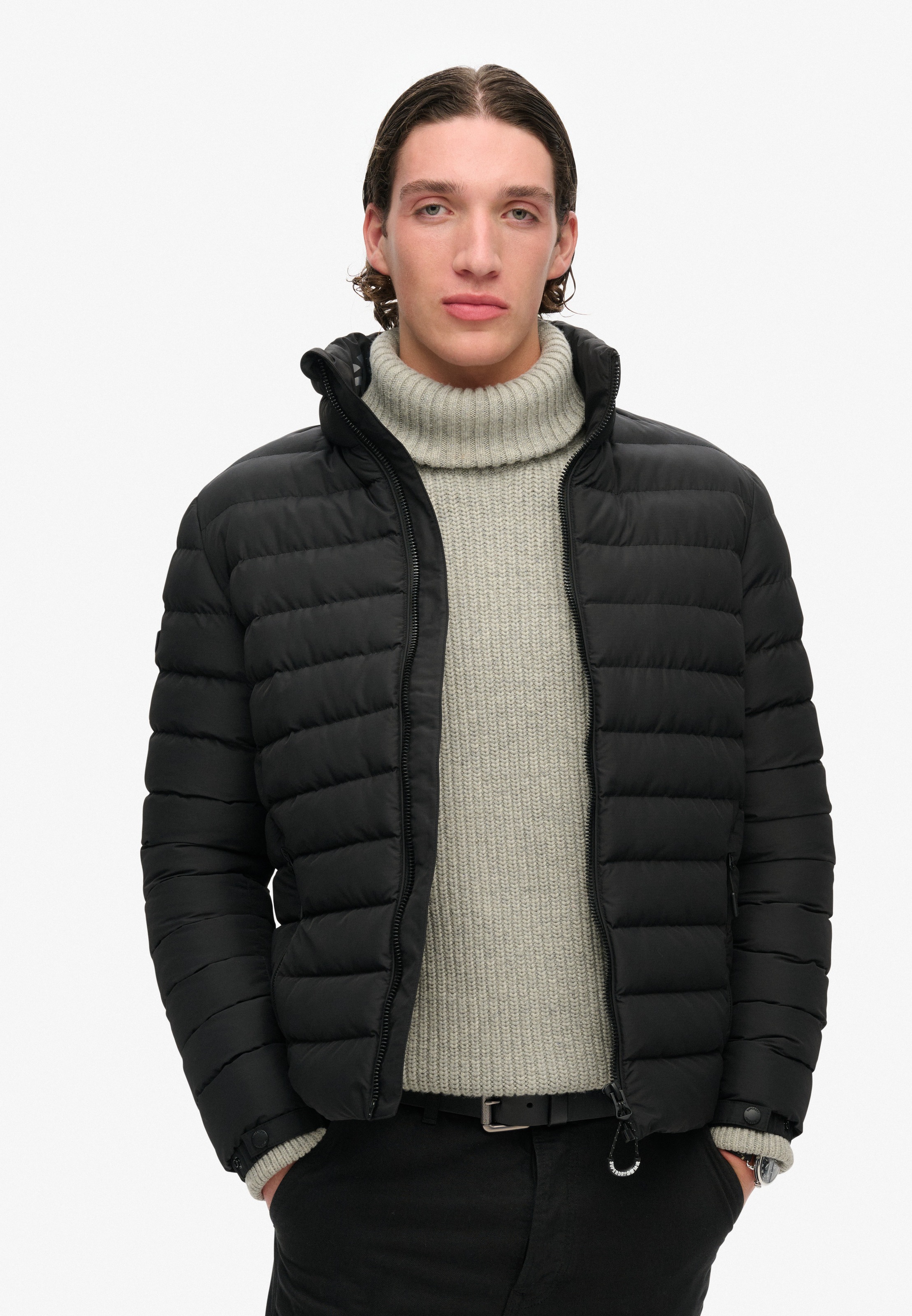 Superdry Steppjacke »FUJI PRINT PADDED JACKET«, ohne Kapuze
