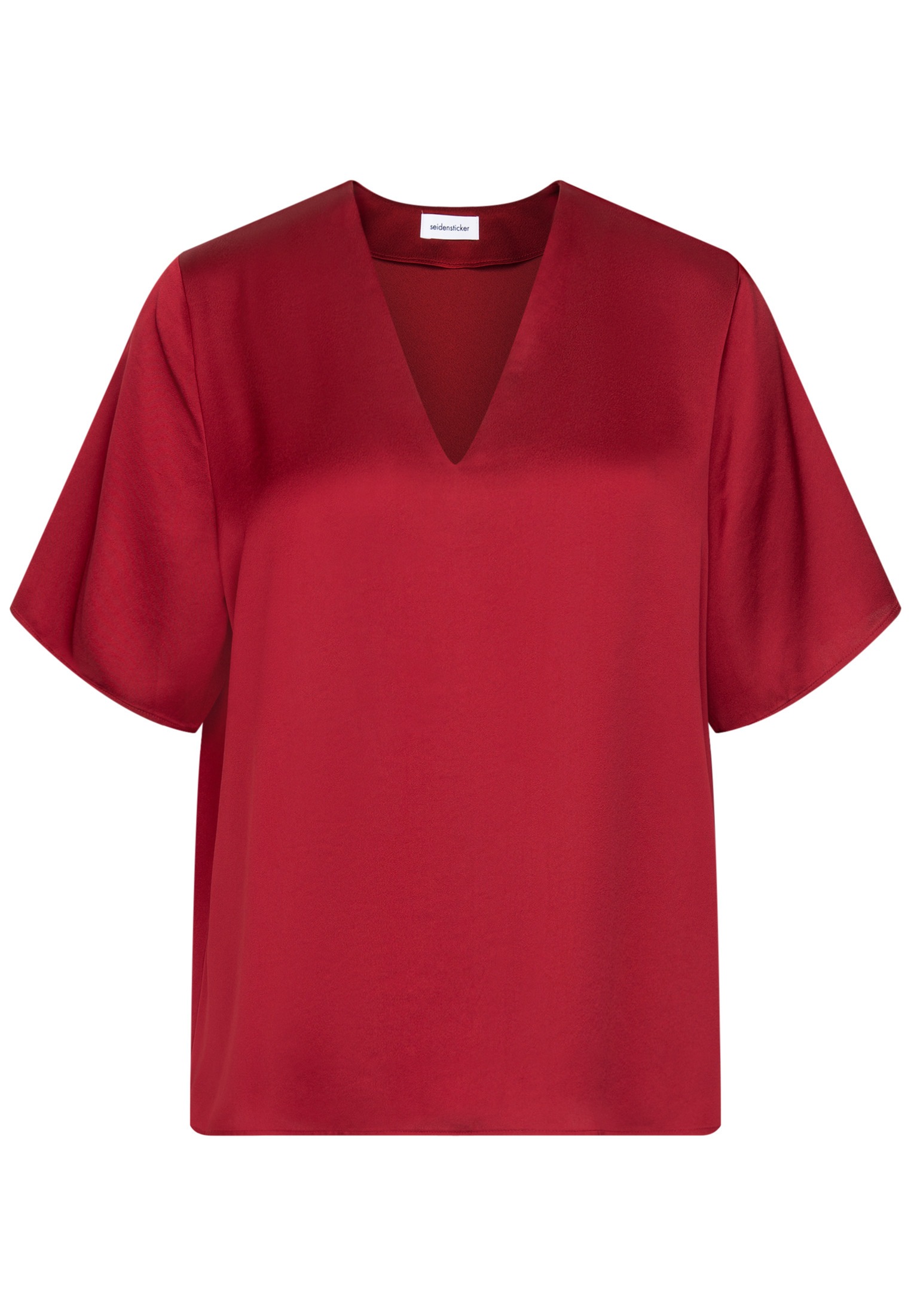 seidensticker Klassische Bluse Tunika Uni