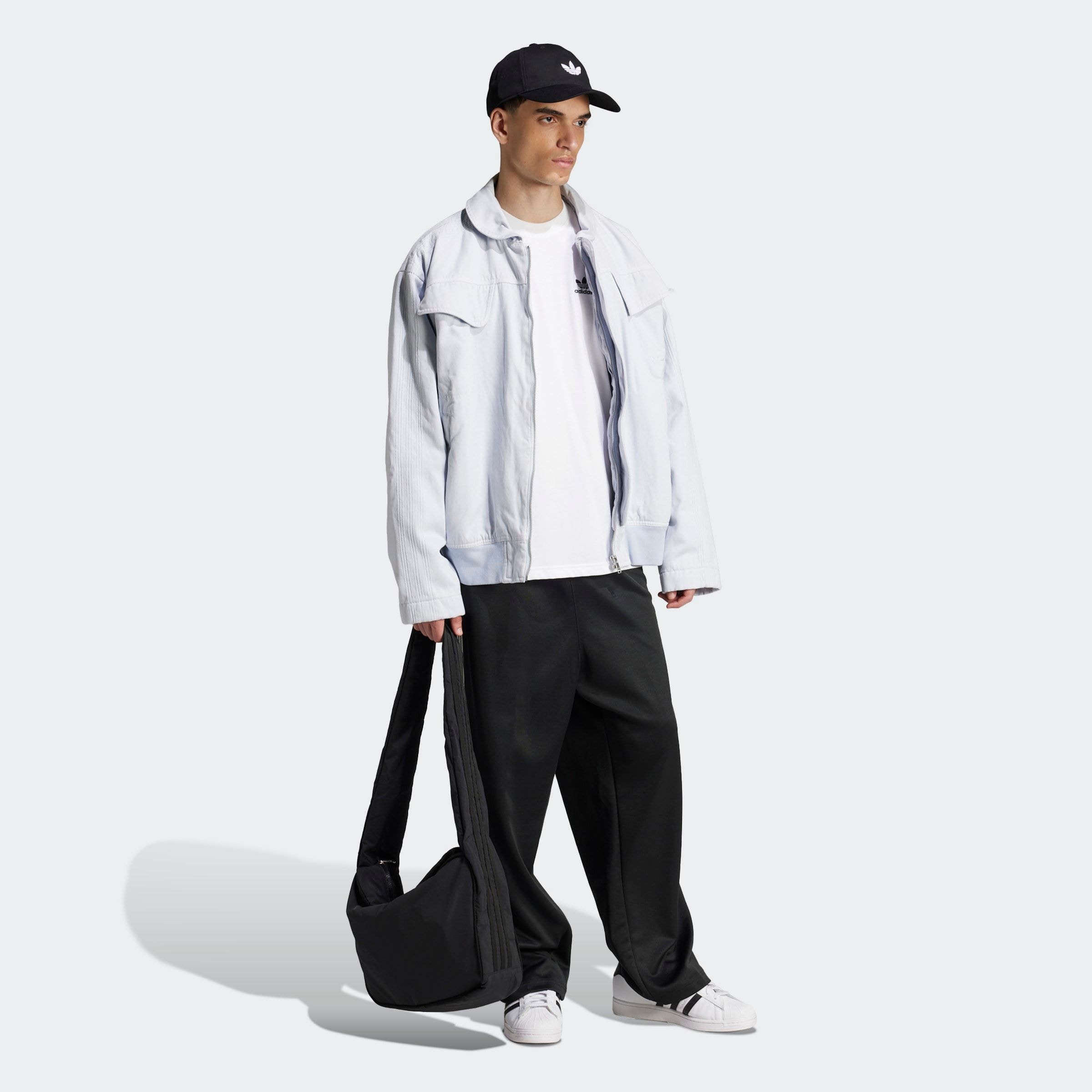 adidas Originals T-Shirt »TREFOIL ESS TEE«, drei Streifen Essentials Shirt mit Trefoil Logo