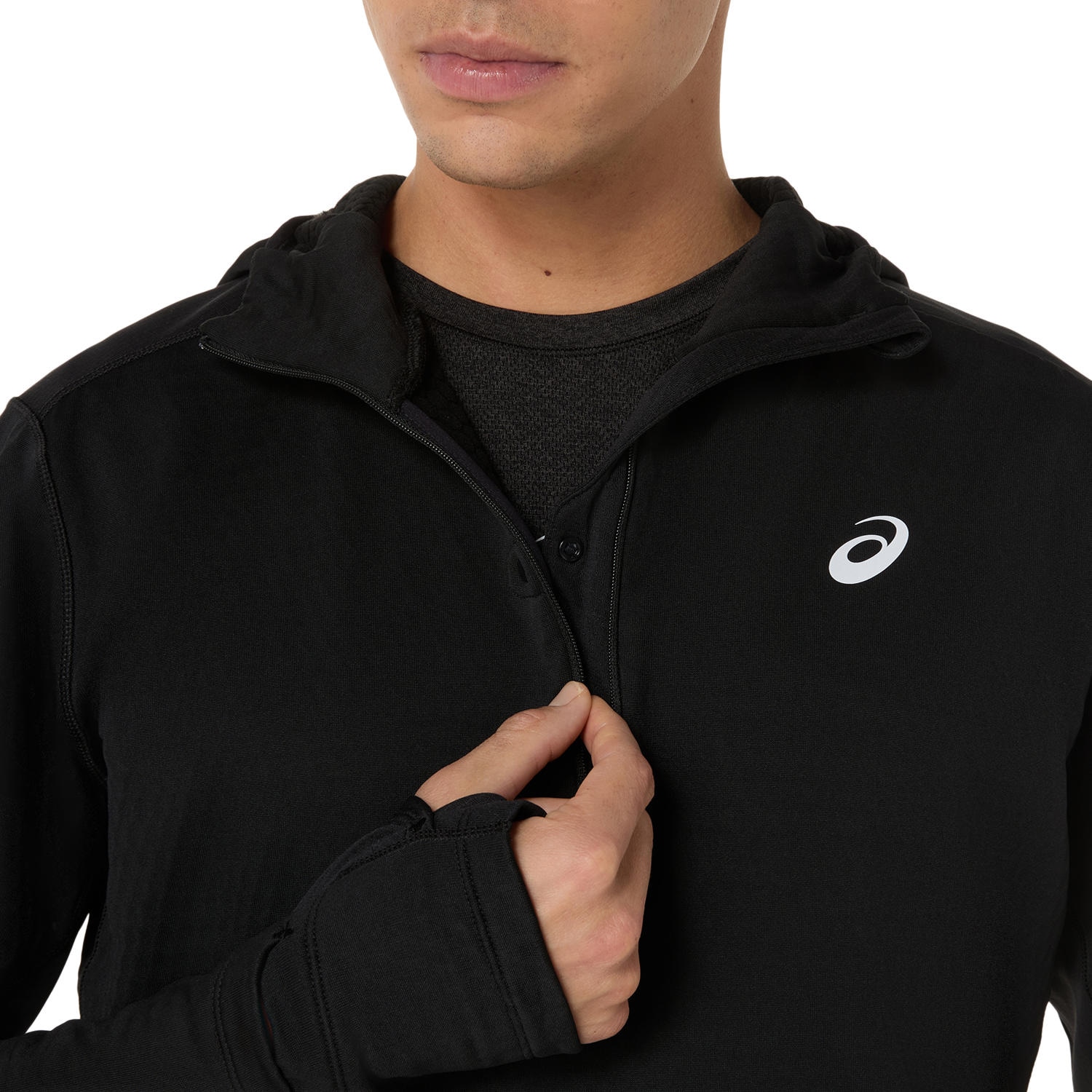 Asics Laufshirt »ROAD WINTER LS HOODIE«