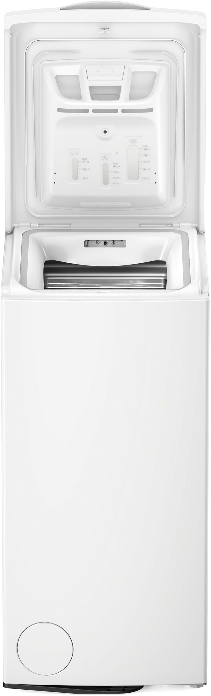 Privileg Waschmaschine Toplader »PWT A616P N«, 6 kg, 1200 U/min, Turn&Go, Rapid Wash, Mix 45 min. bei voller Beladung, extra Spülen