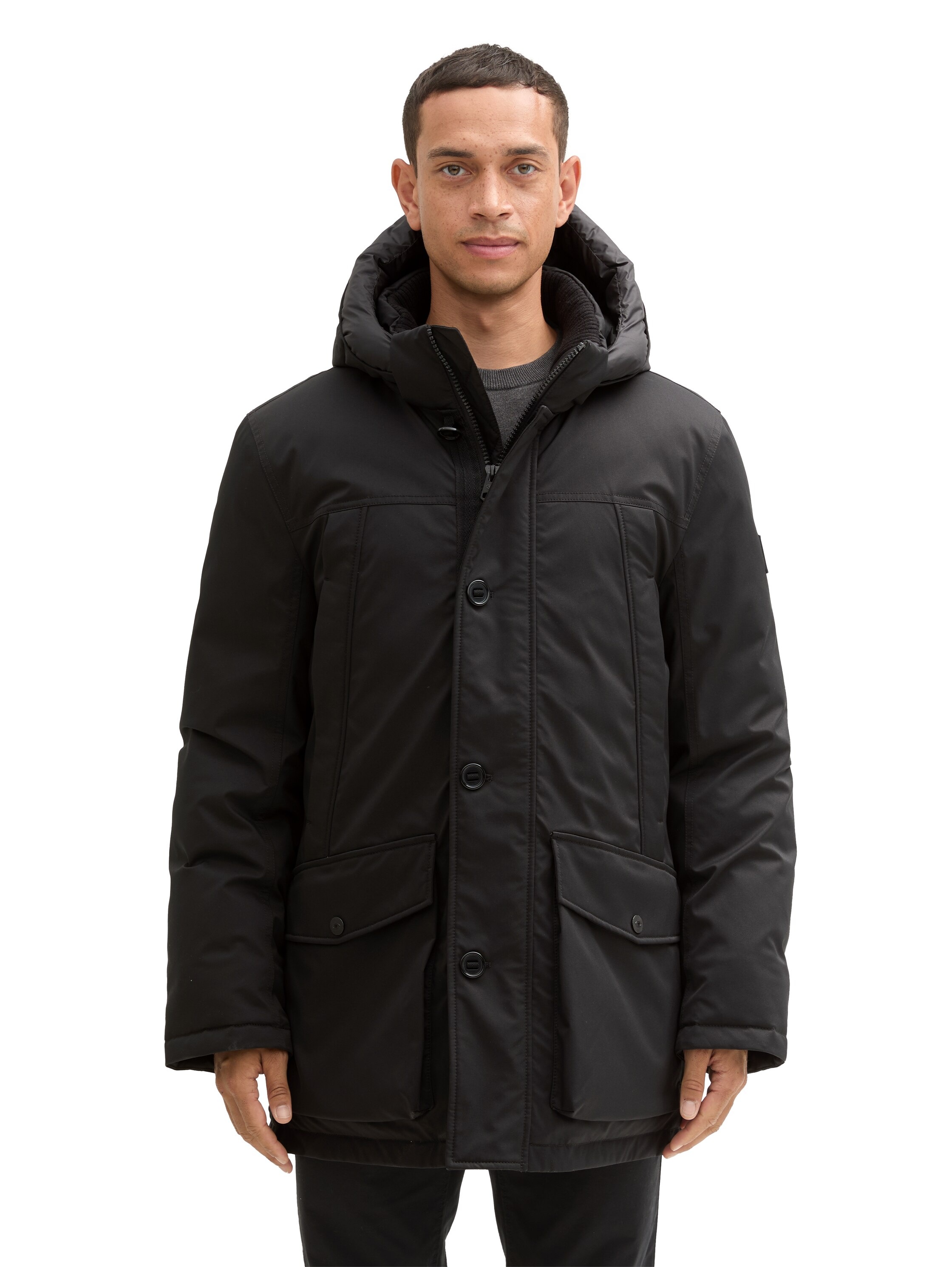 TOM TAILOR Parka, mit Kapuze, mit Kapuze