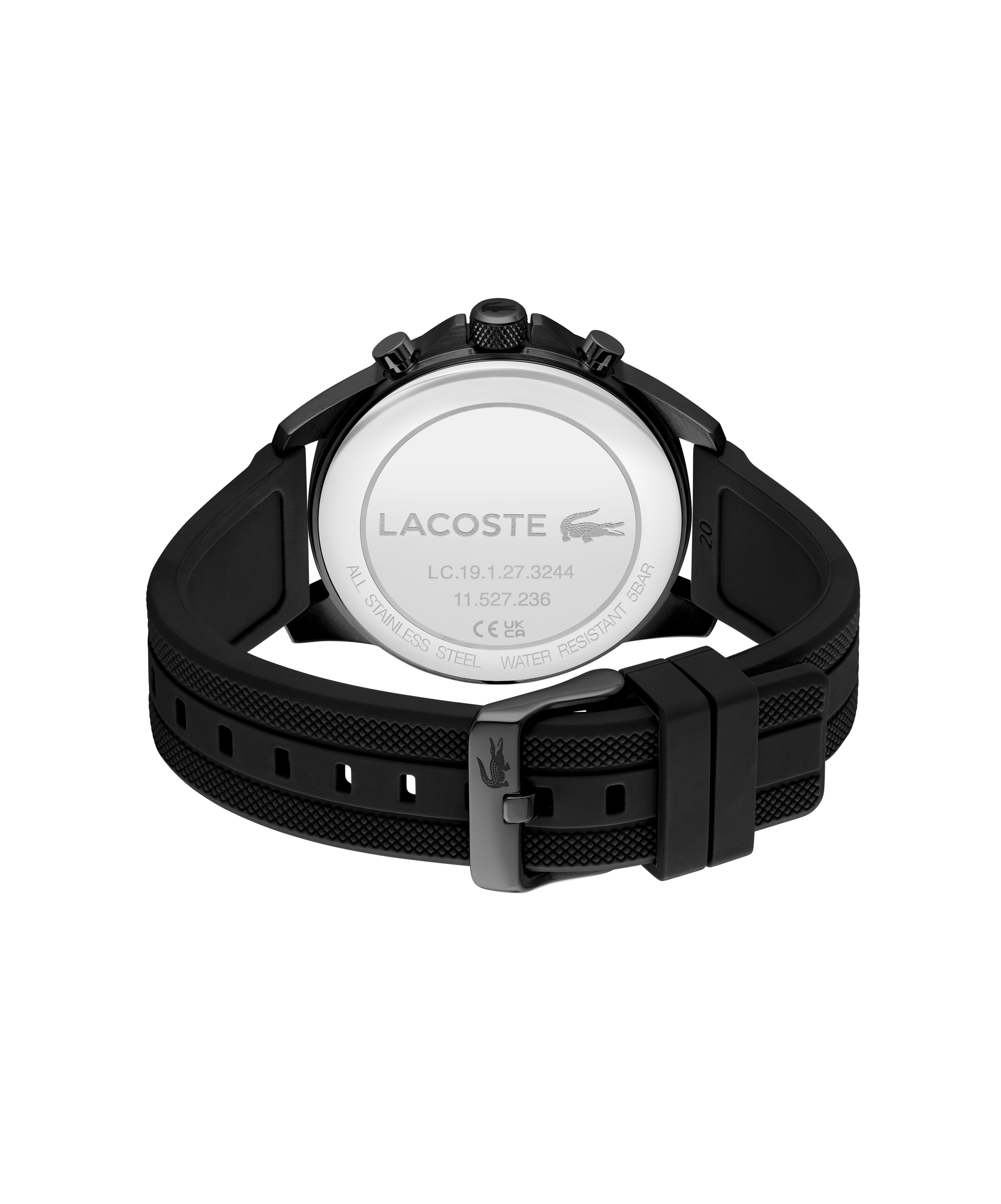 Lacoste Multifunktionsuhr »ARTHOR« Quarzuhr, Armbanduhr, Herrenuhr, Silikonarmband, analog