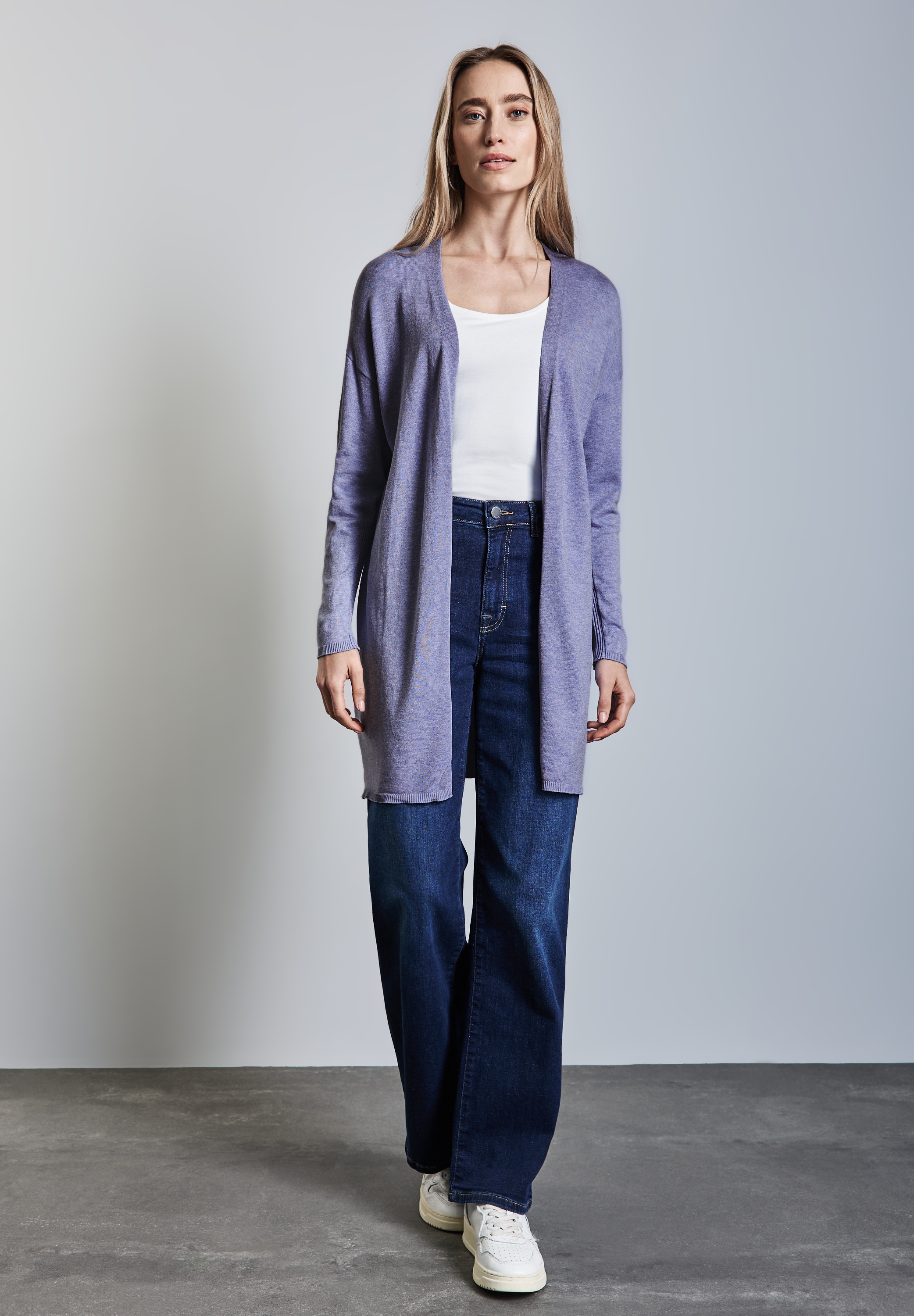 STREET ONE Strickjacke, aus softer Viskose