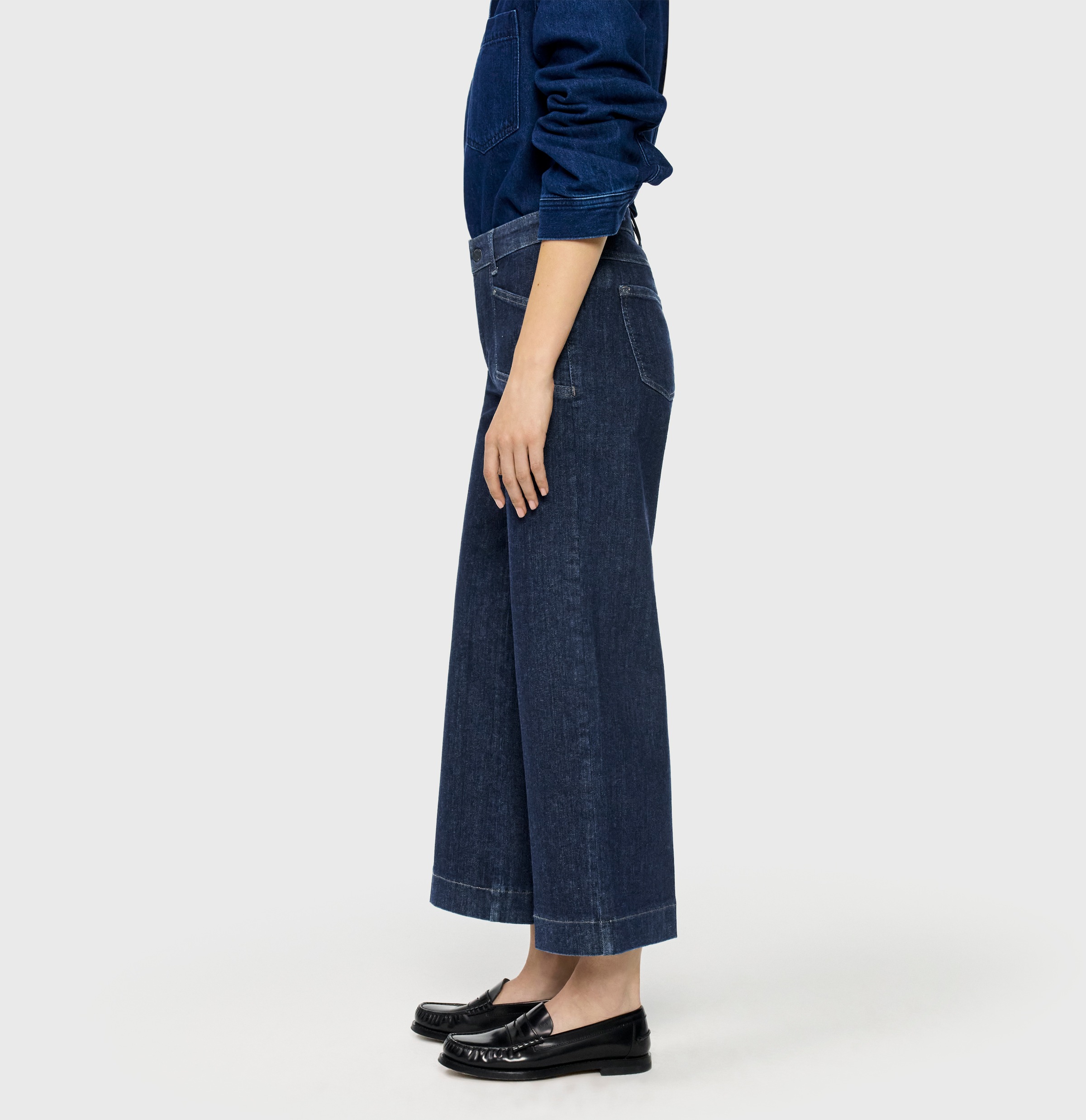 MAC 7/8-Jeans »Wide Fit, Culotte« Figurformender Shaping-Effekt