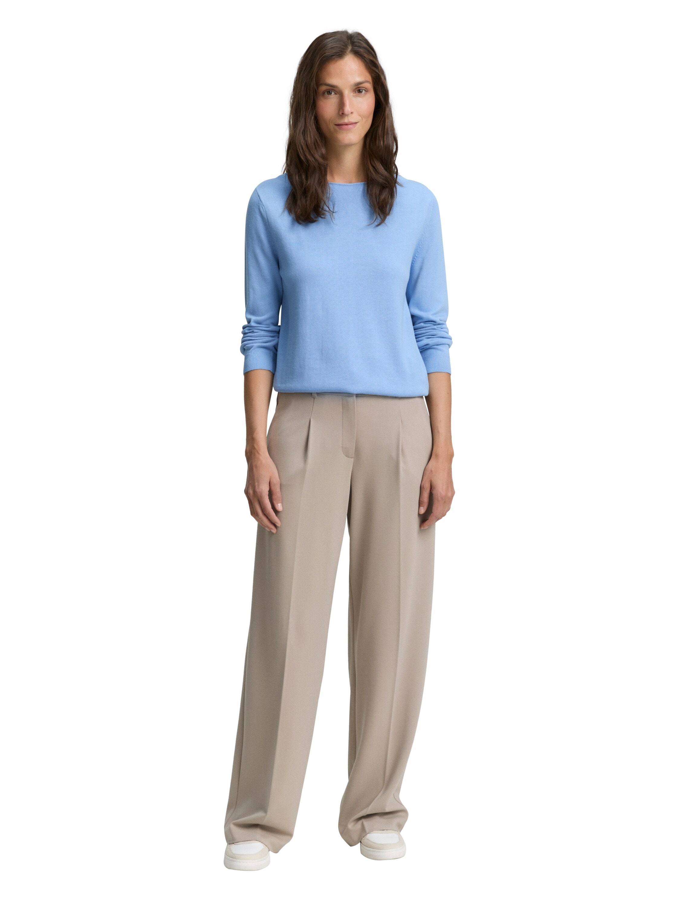 TOM TAILOR Strickpullover, mit U-Boot Ausschnitt