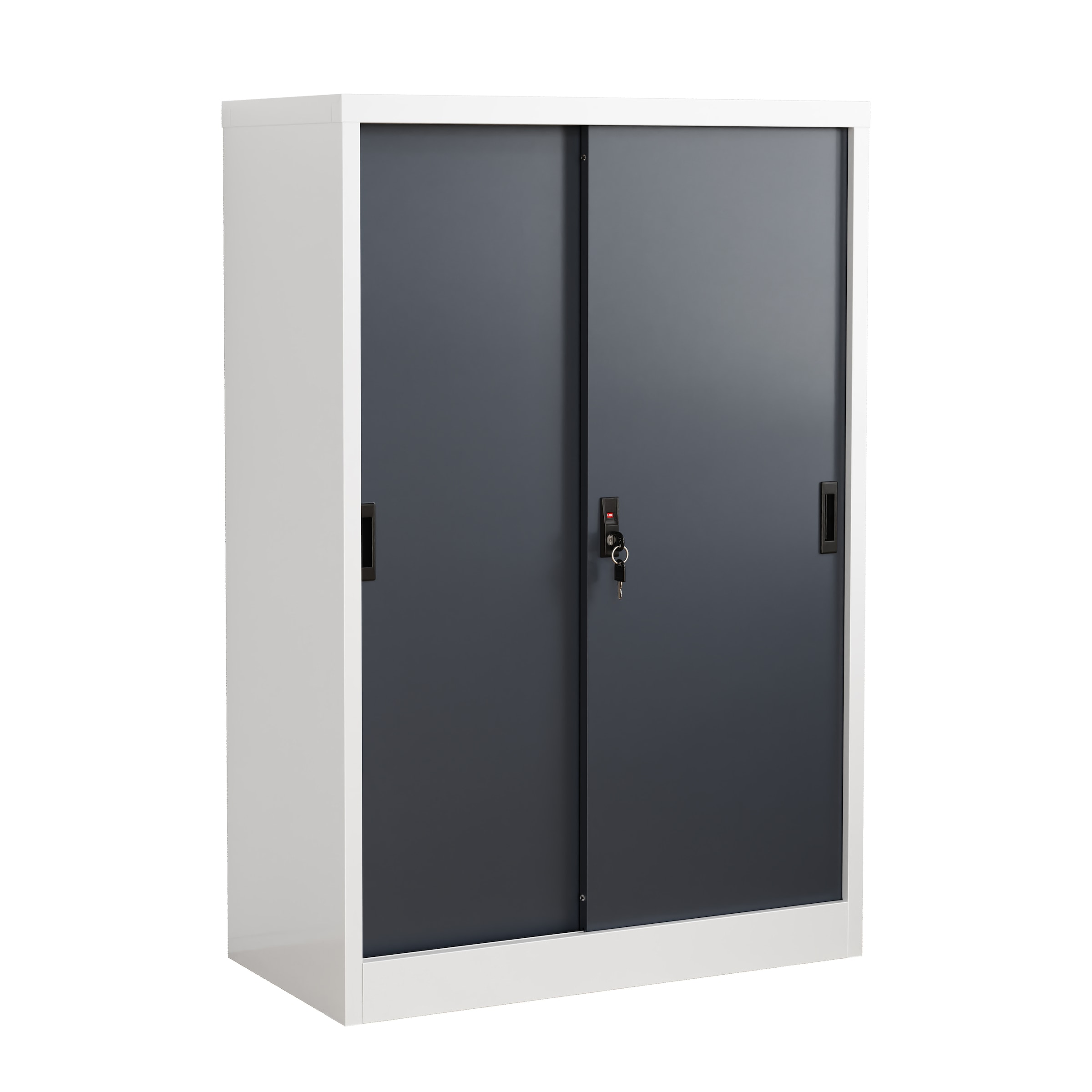 VCM Aktenschrank »Büroschrank Stahlschrank abschließbar Malivo 3fach« 1 Stk. tlg.