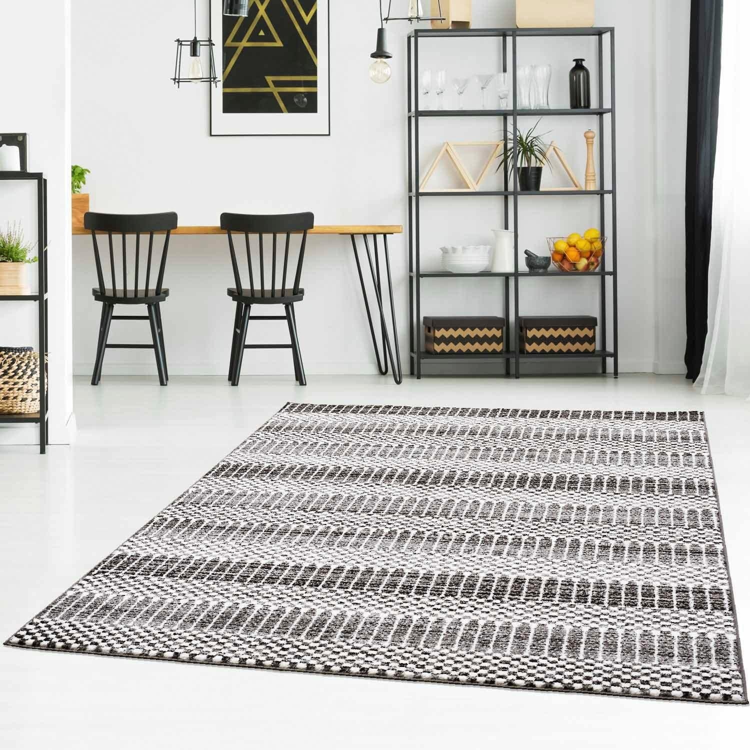 Carpet City Teppich "Moda 1131" rechteckig 11 mm Höhe Kurzflor, Wohnzimmer günstig online kaufen