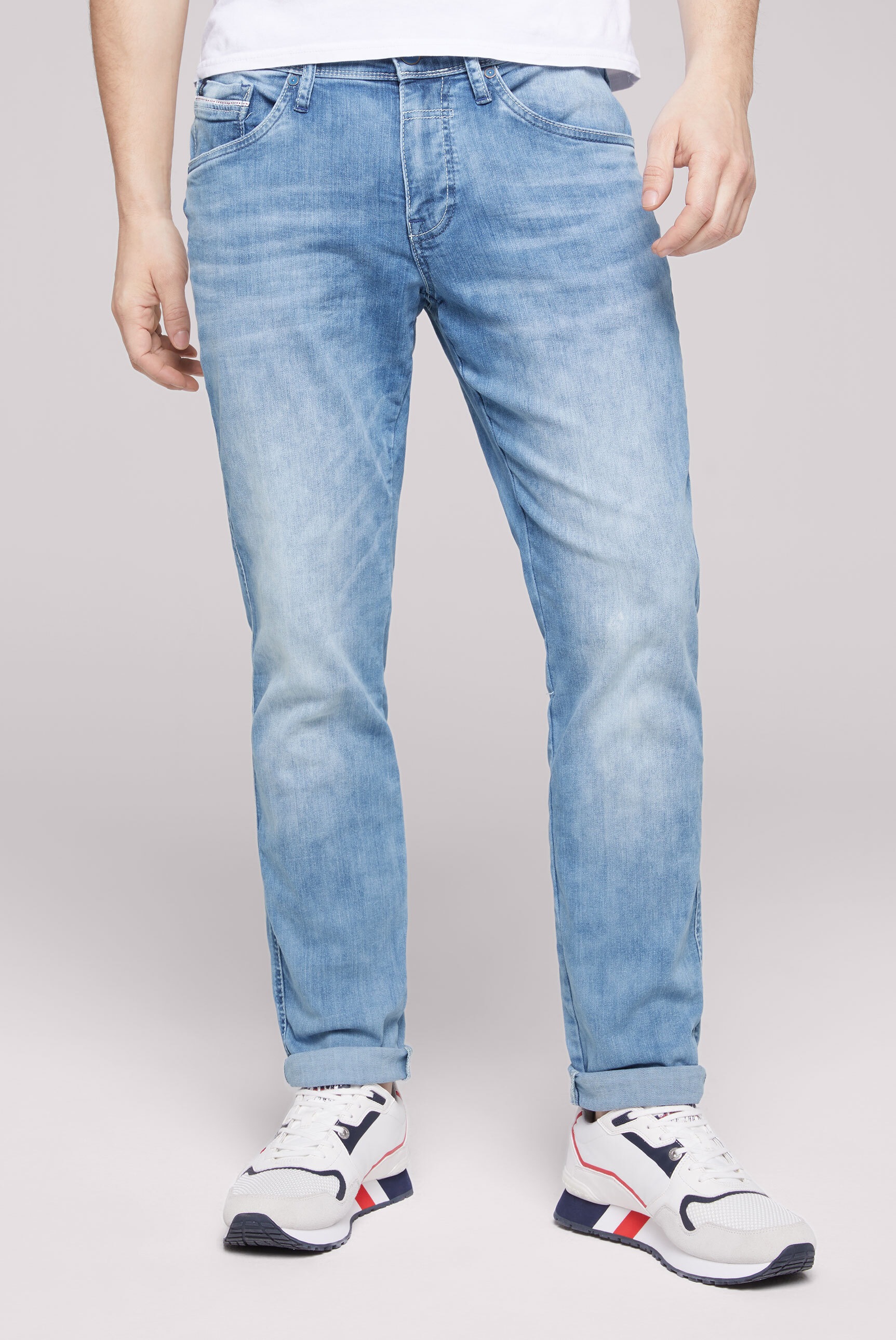 CAMP DAVID Regular-fit-Jeans su du Leibhöhen