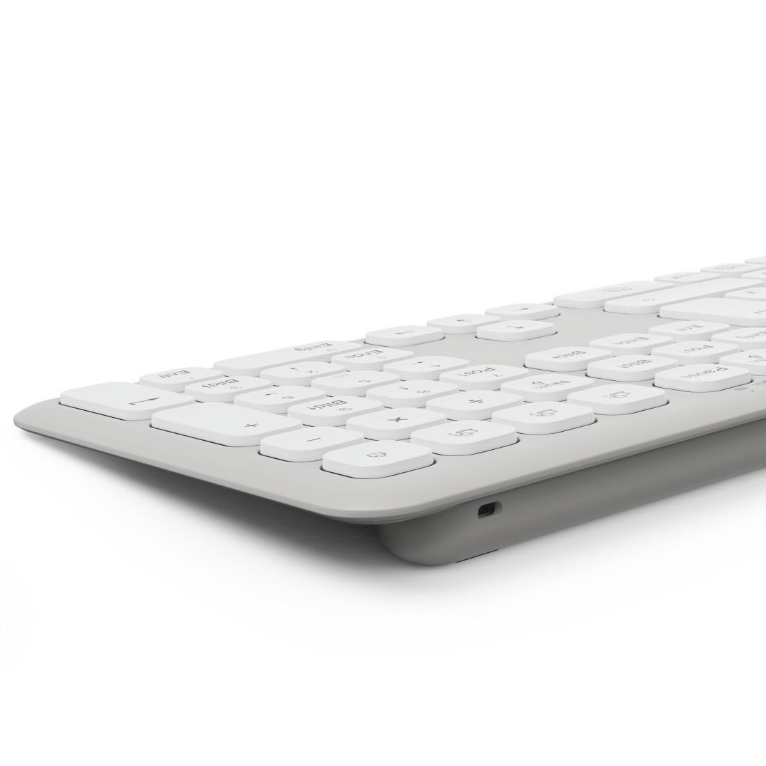 Hama Tastatur- und Maus-Set »Tastatur und Maus kabellos (Multi Device 2,4GHz, 2x Bluetooth, QWERTZ)«