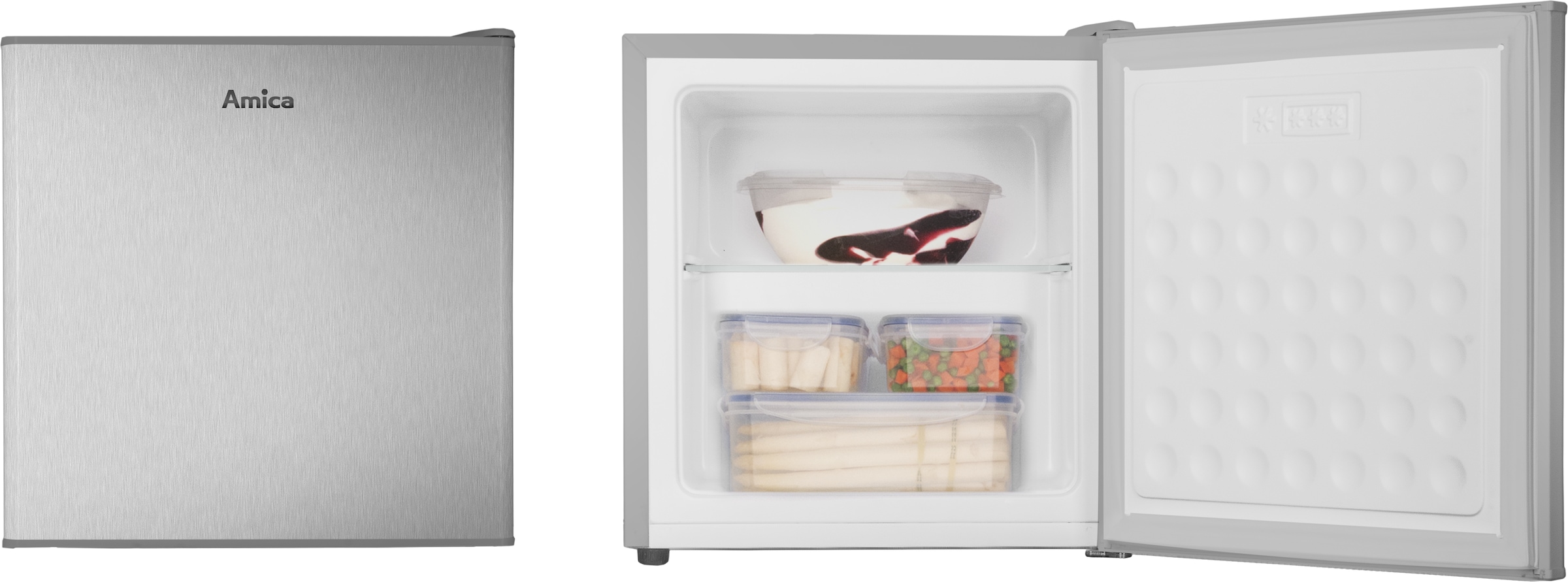 Amica Gefriertruhe »GB 301 100 E« 50 cm hoch 48 cm breit Kompakt, stark, flexibel – perfekt als Zusatzgefrierbo