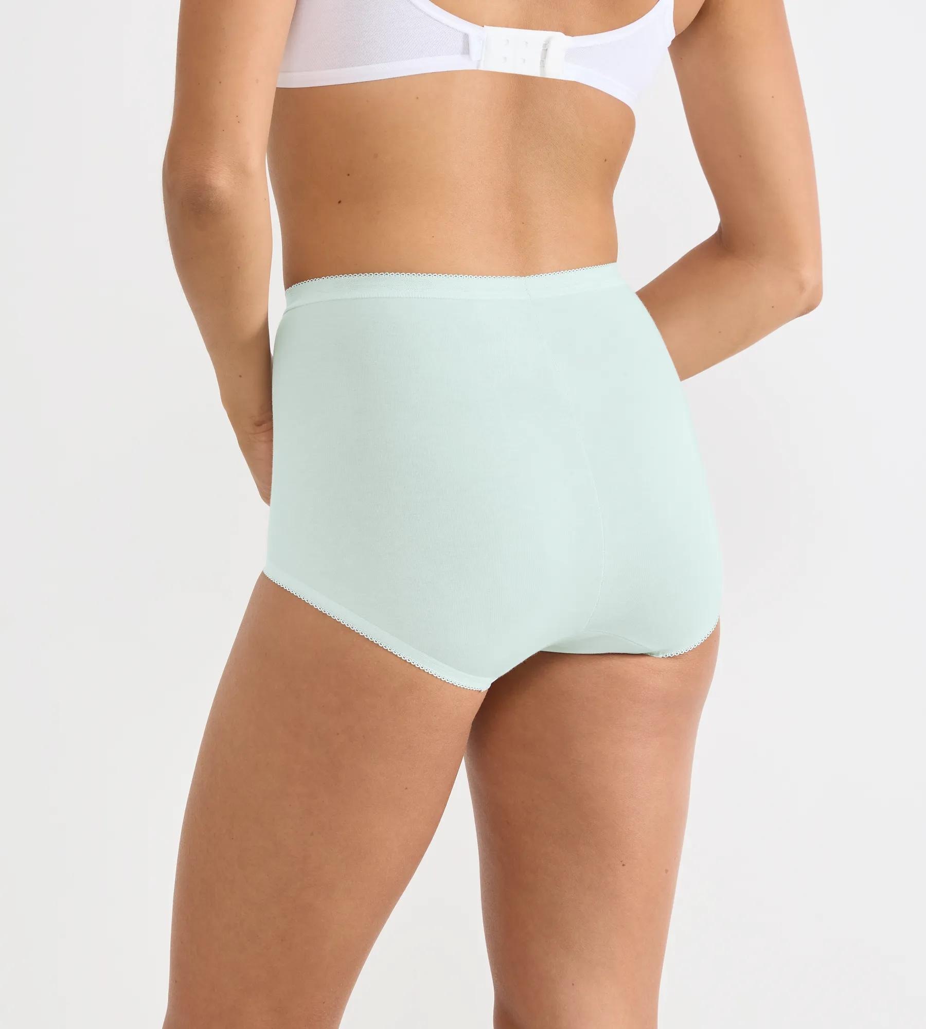 sloggi Maxislip »Basic+ Maxi« perfekter Sitz, Cotton-Mix, hohe Taille