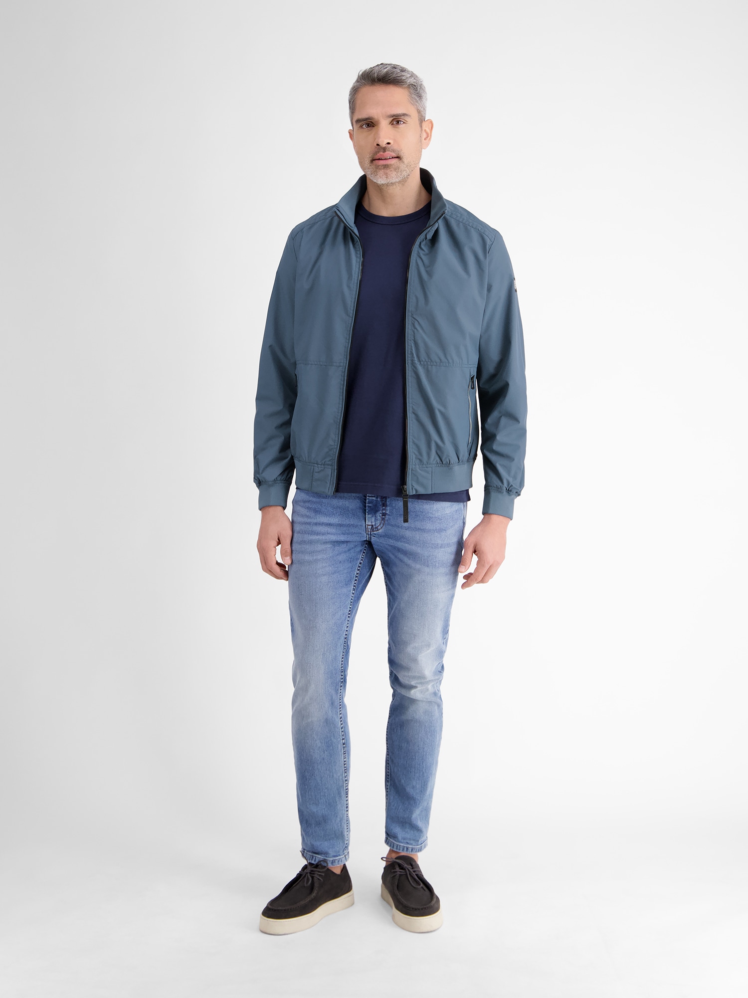 LERROS Blouson »LERROS Wind- und wasserabweisender Herren Blouson«, ohne Kapuze, Wasser- und windabweisend, atmungsaktiv