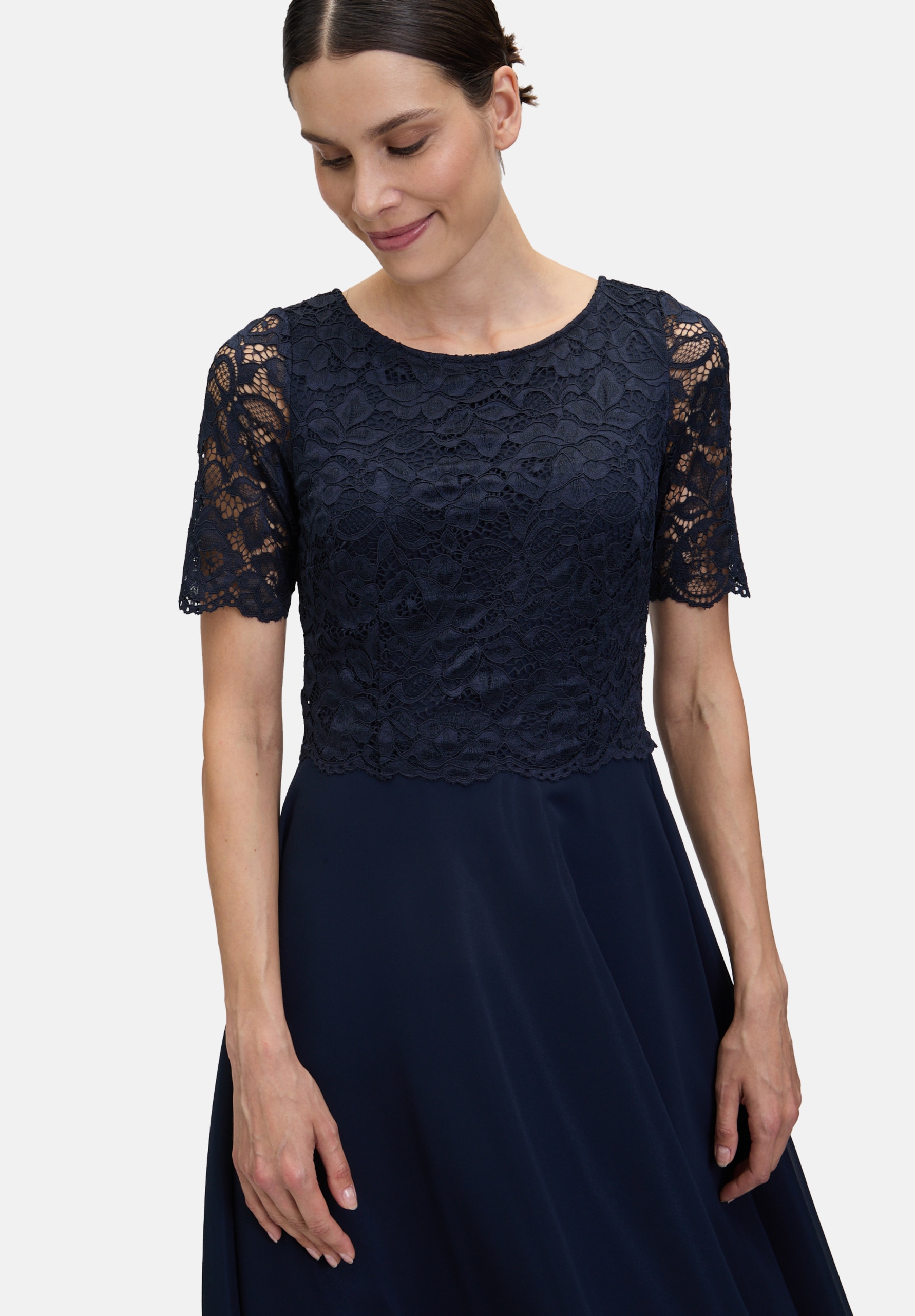 Vera Mont Cocktailkleid »Damen mit Spitze« Ohne Tasche Spitze