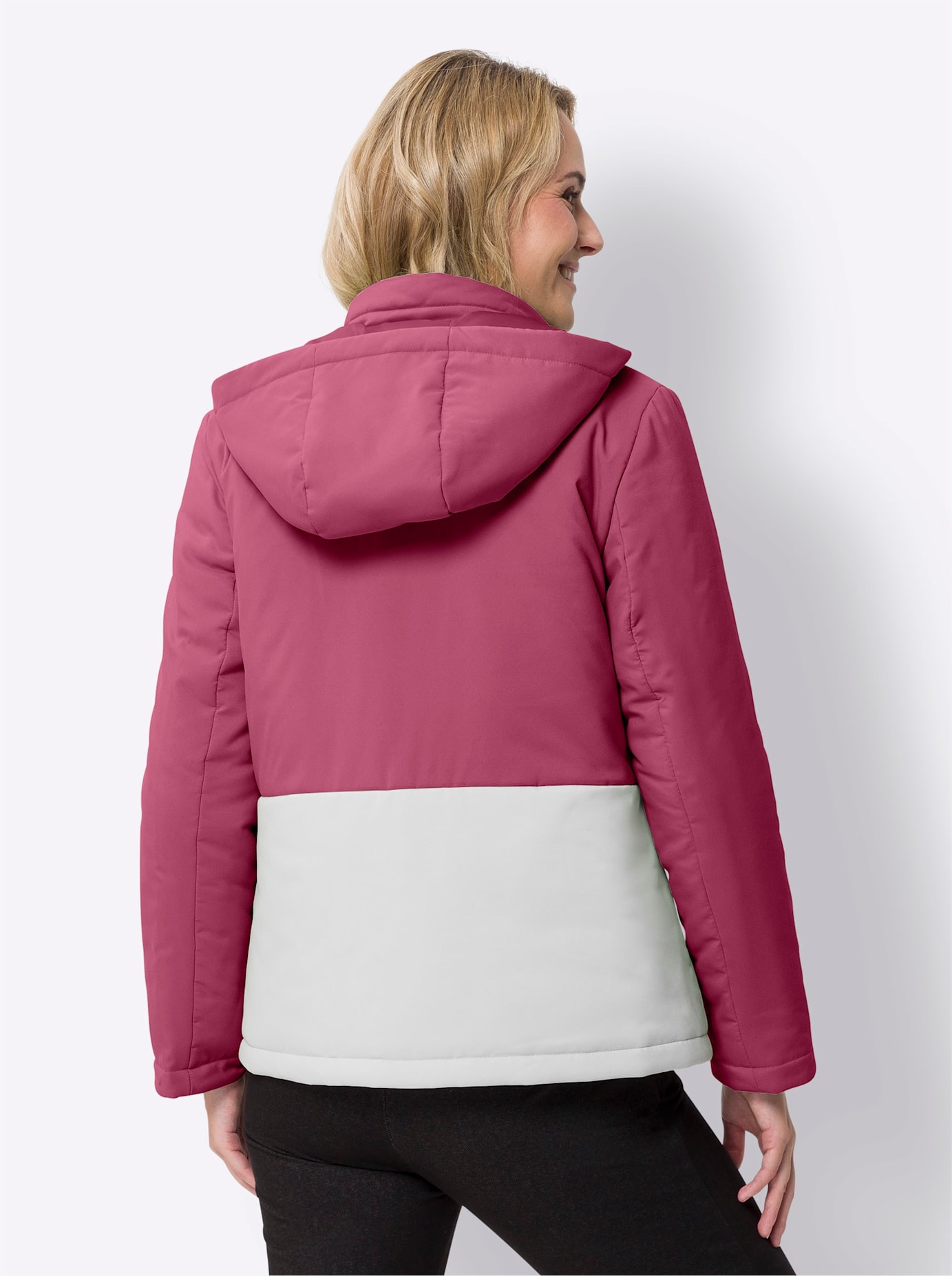 Classic Basics Langjacke, mit Kapuze
