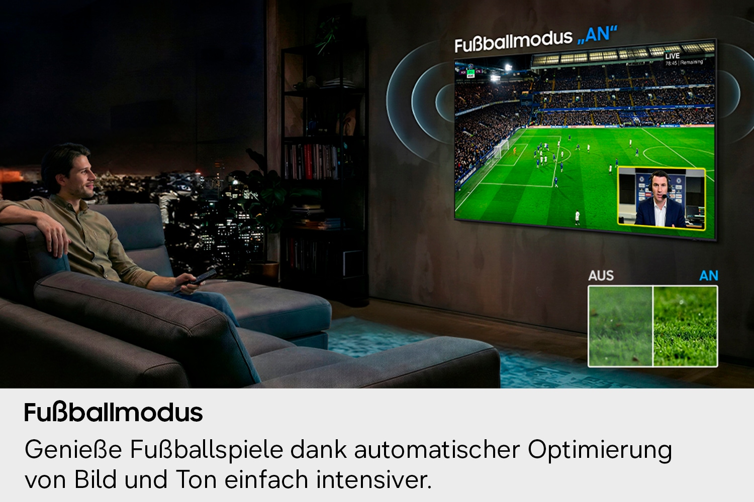 Samsung LED-Fernseher »GU55U8099HU« 138 cm/55 ″ Smart-TV