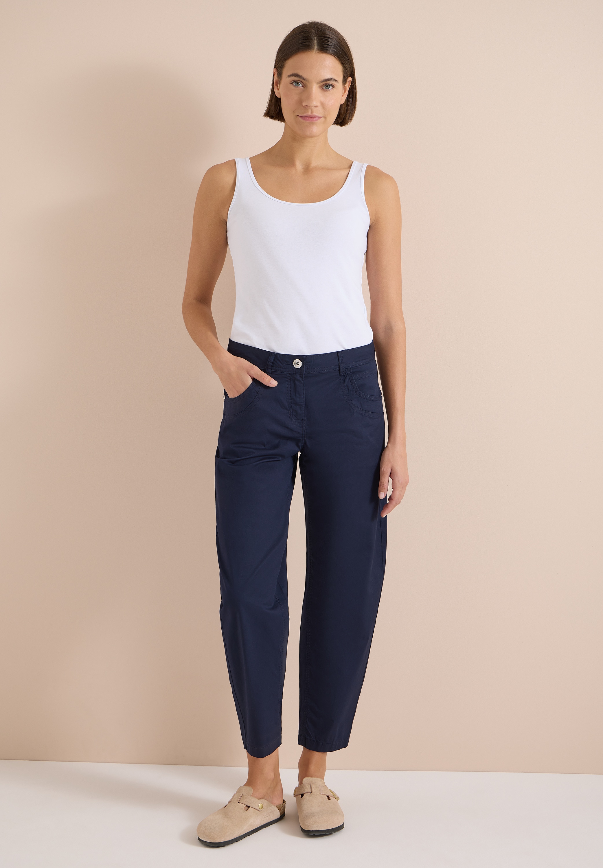 Cecil Stoffhose  Middle Waist