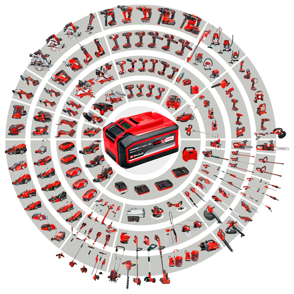 Einhell Akku-Bohrschrauber »TC-CD 18/35 Li +39«, im praktischen Koffer, mit 39-teiligem Zubehör und 2 Akkus