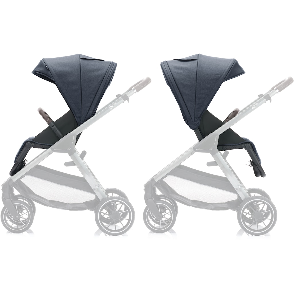 Fillikid Kombi-Kinderwagen »Puma, Blue«, 22 kg