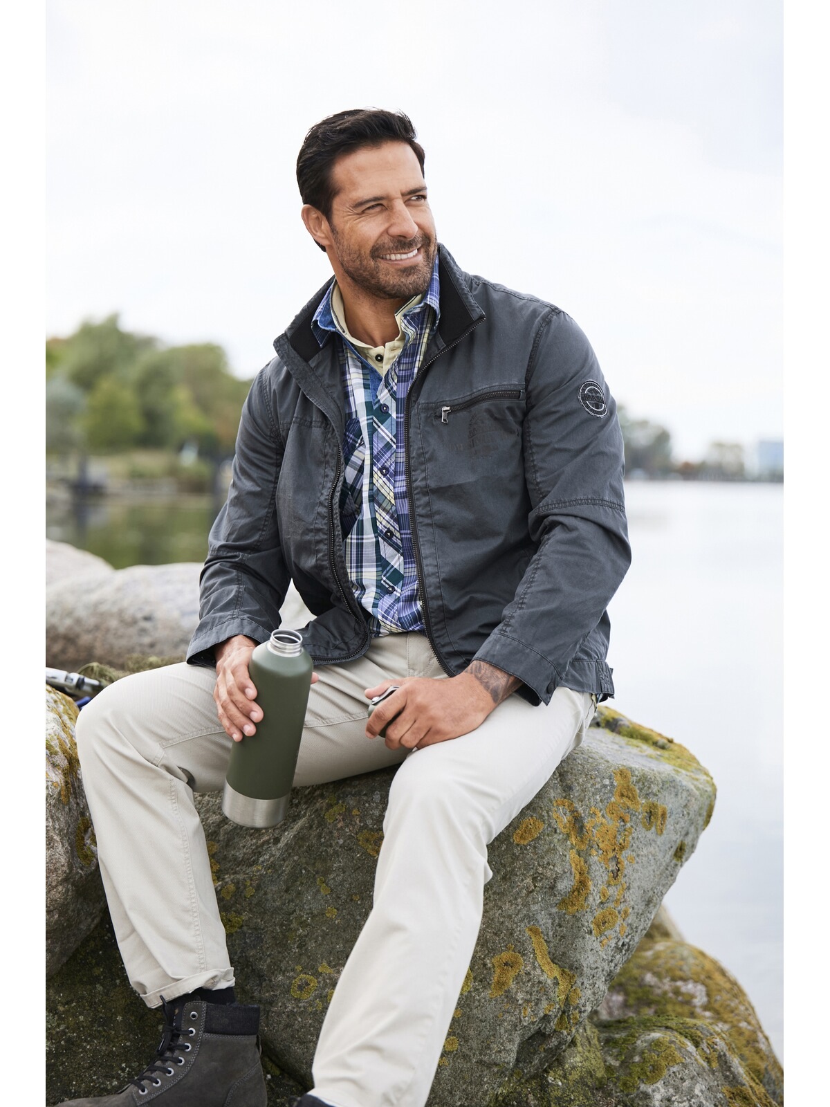 Jan Vanderstorm Strudar Fieldjacket Dark Gray 70 2