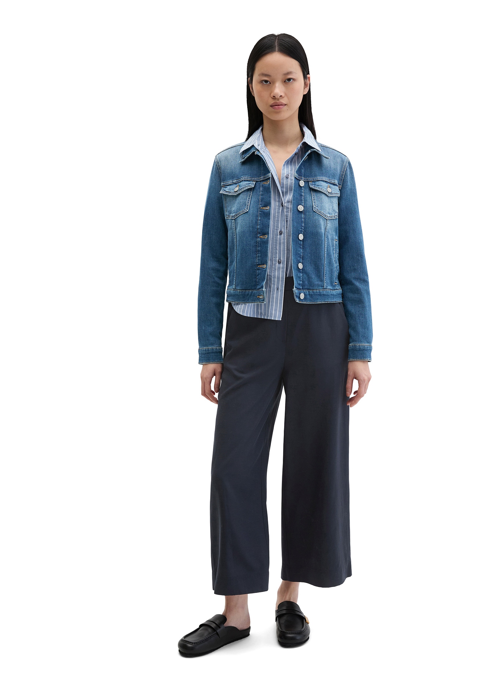 Marc O'Polo Jeansjacke »aus Cashmere Touch Denim«