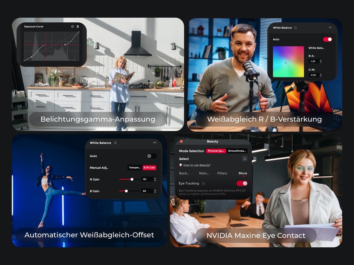 OBSBOT Webcam »OBSBOT TINY 3« 4K Ultra HD