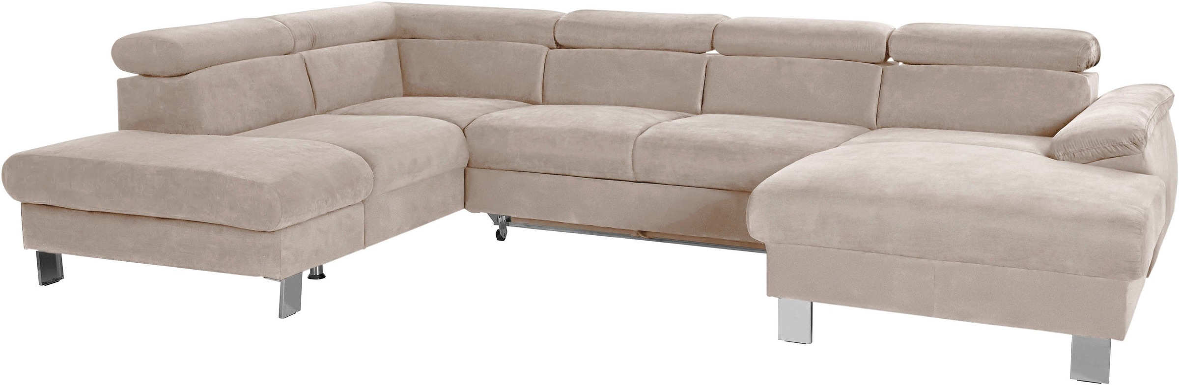 COTTA Polstergarnitur "Komaris U-Form, B: 320 bzw. 100 cm (Set: Wohnlandsch günstig online kaufen