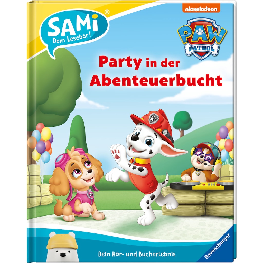 Ravensburger Buch »SAMi, PAW Patrol - Party in der Abenteuerbucht«