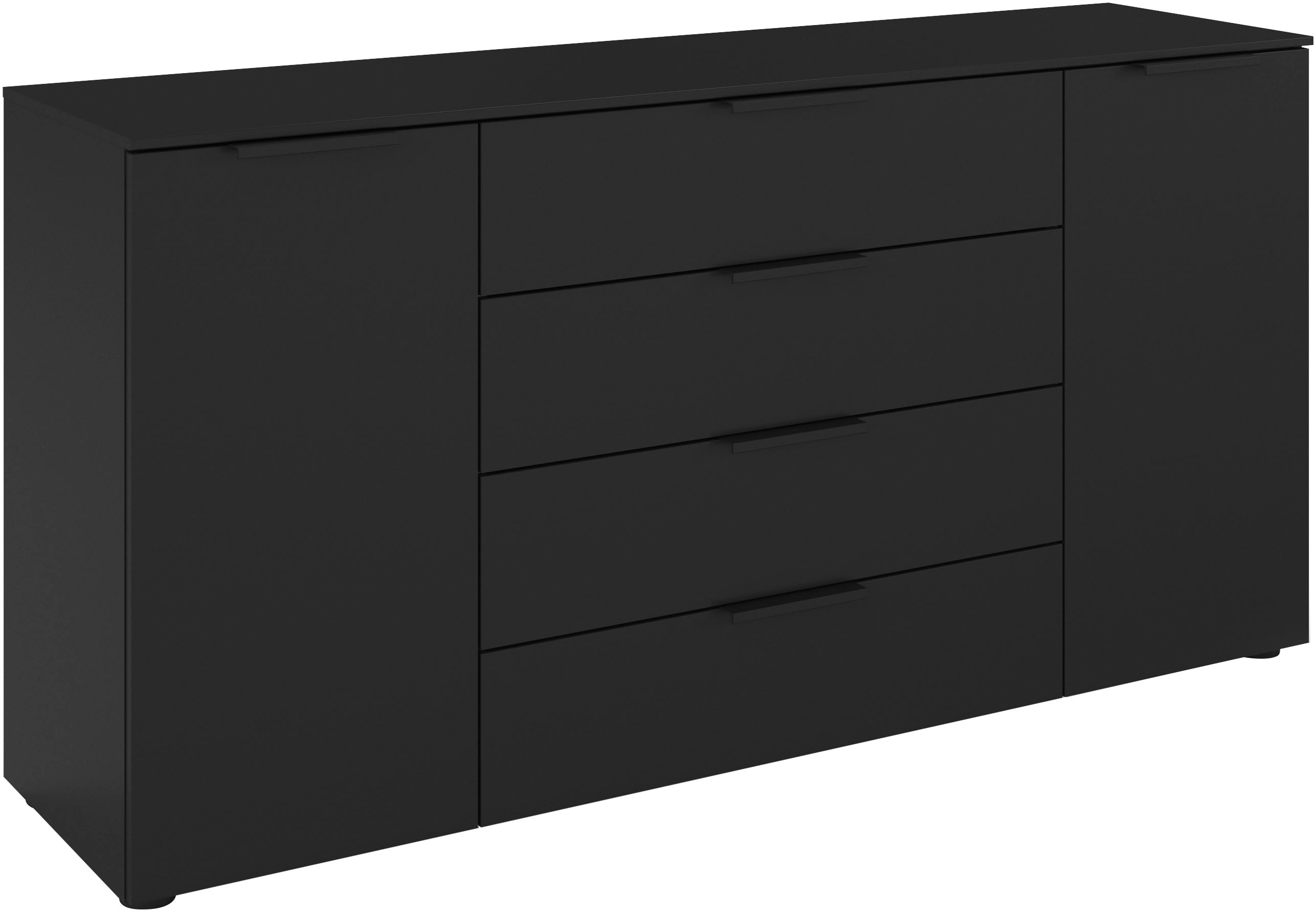 LeGer Home by Lena Gercke Kommode "Kommode Sideboard Schubladenkommode SERINA eleganter Eyecatcher" inkl. SOFT-CLOSE-FUNKTION, mit 4 Schubkästen und 2 Türen sowie Metallgriffen MADE IN GERMANY