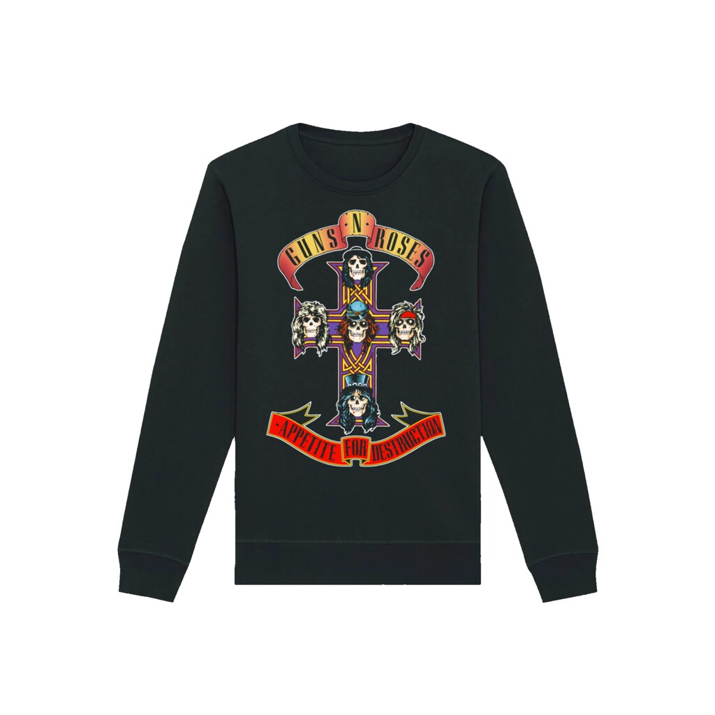 F4NT4STIC Sweatshirt »Guns 'n' Roses Appetite For Destruction«