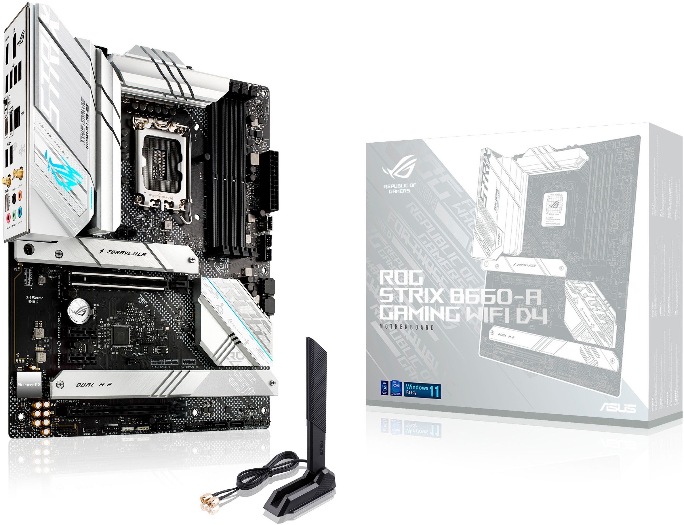 Asus Mainboard »ROG STRIX B660-A GAMING WIFI D4«