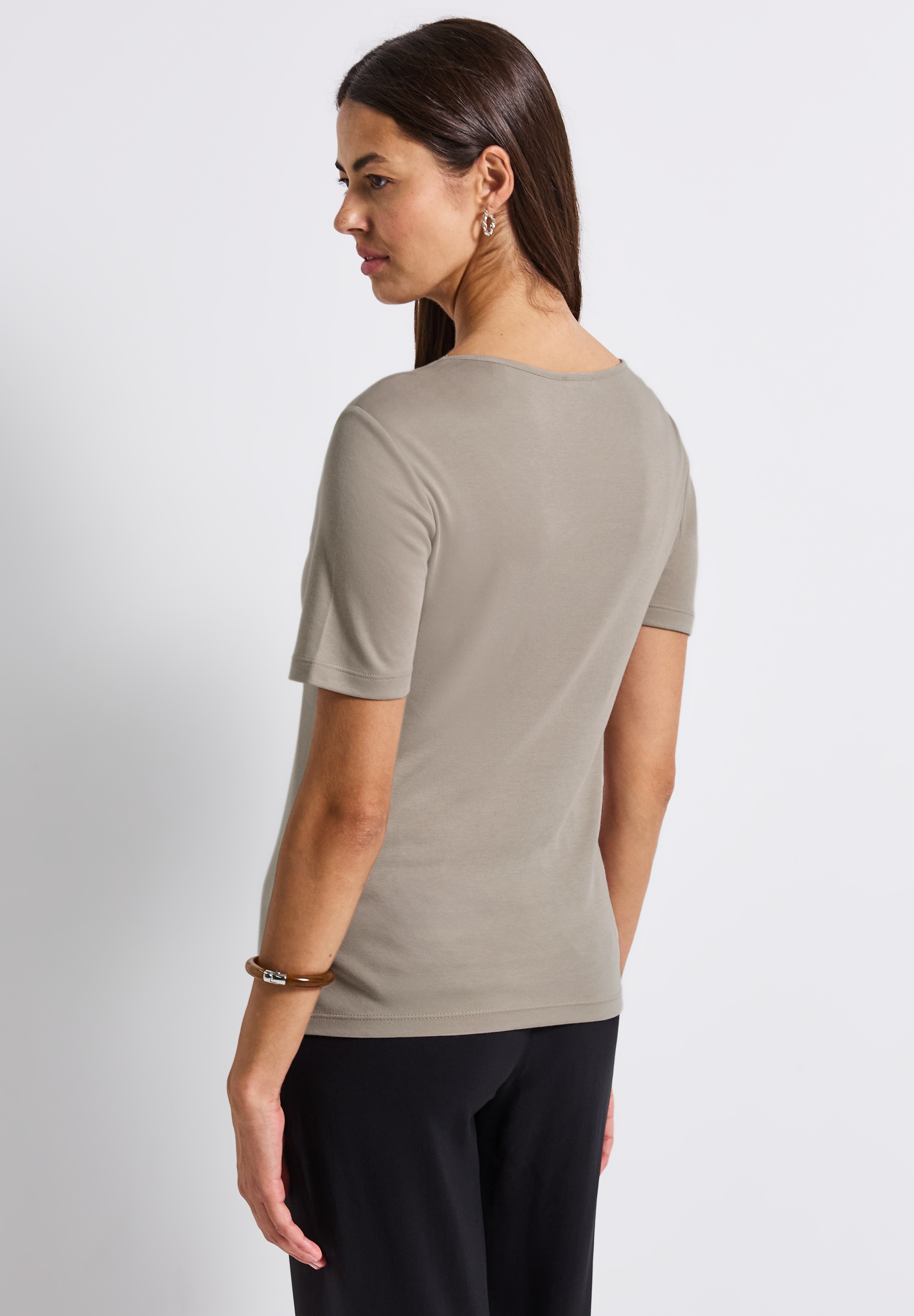 STREET ONE T-Shirt, im soften Baumwoll-Mix