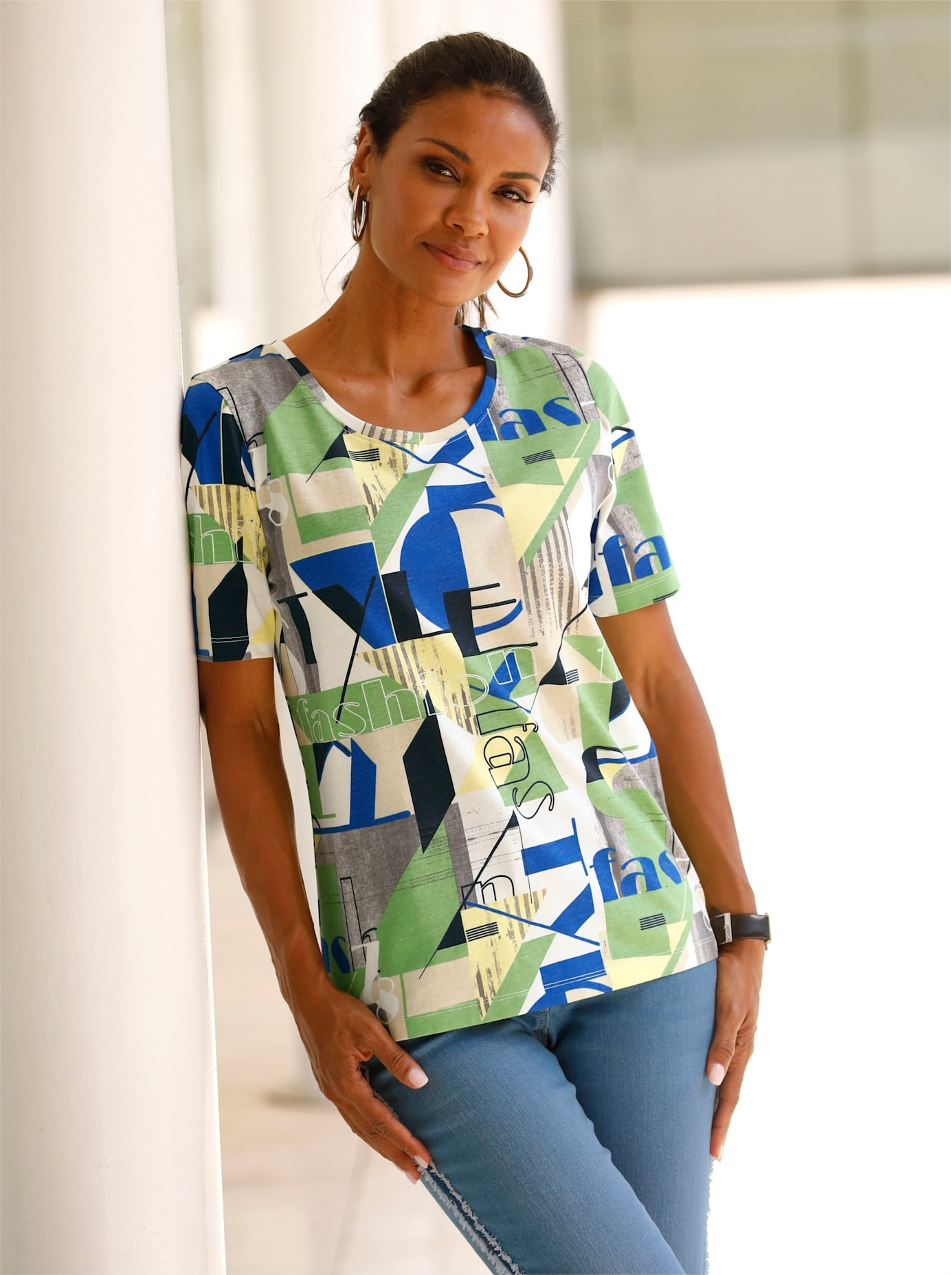 Classic Basics Kurzarmshirt "Rundhals-Shirt" 1 Stk. günstig online kaufen