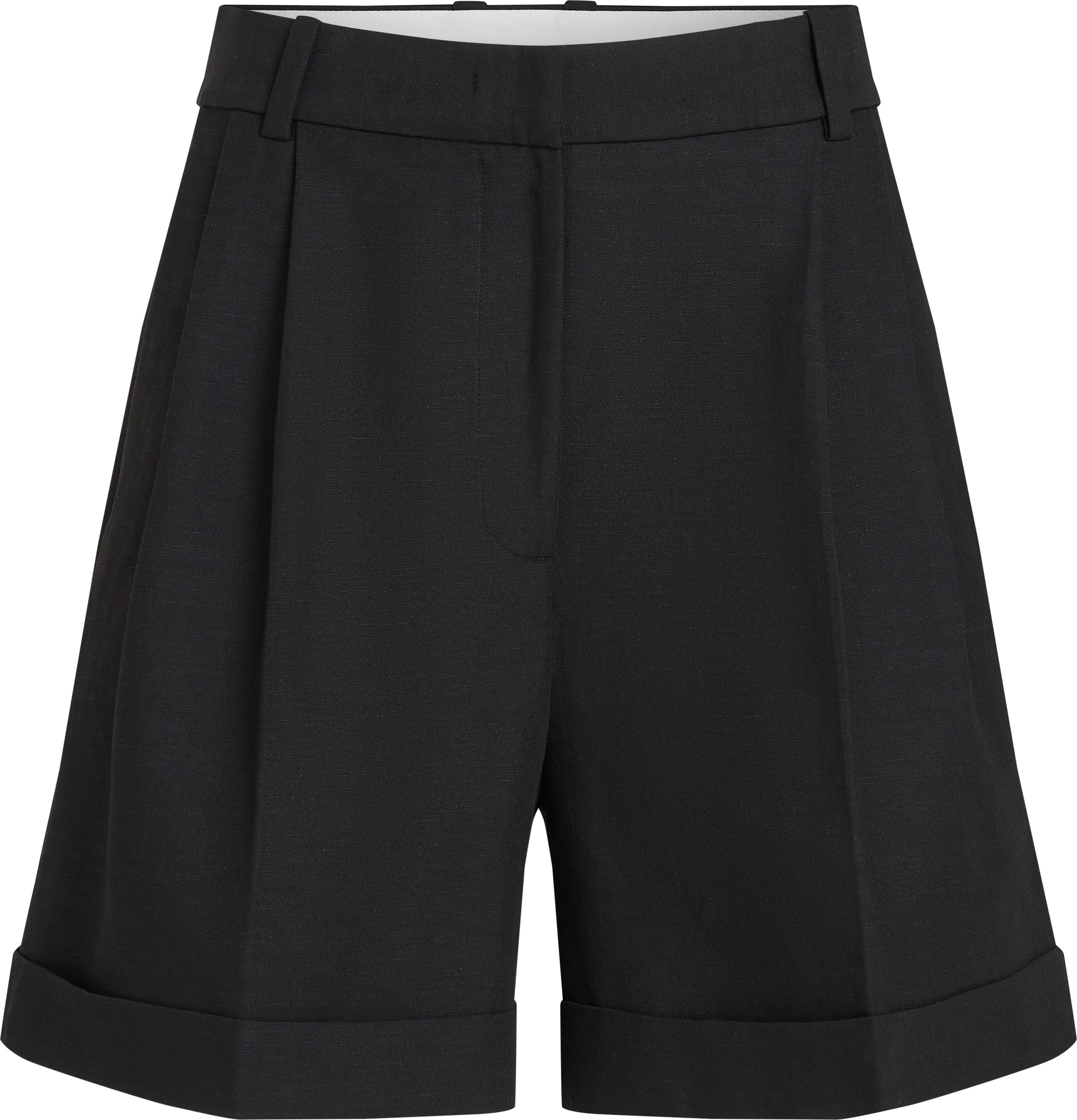 Tommy Hilfiger Shorts »LINEN MIX PLEATED SHORT«, mit Falten,kühlendes Premium Leinen