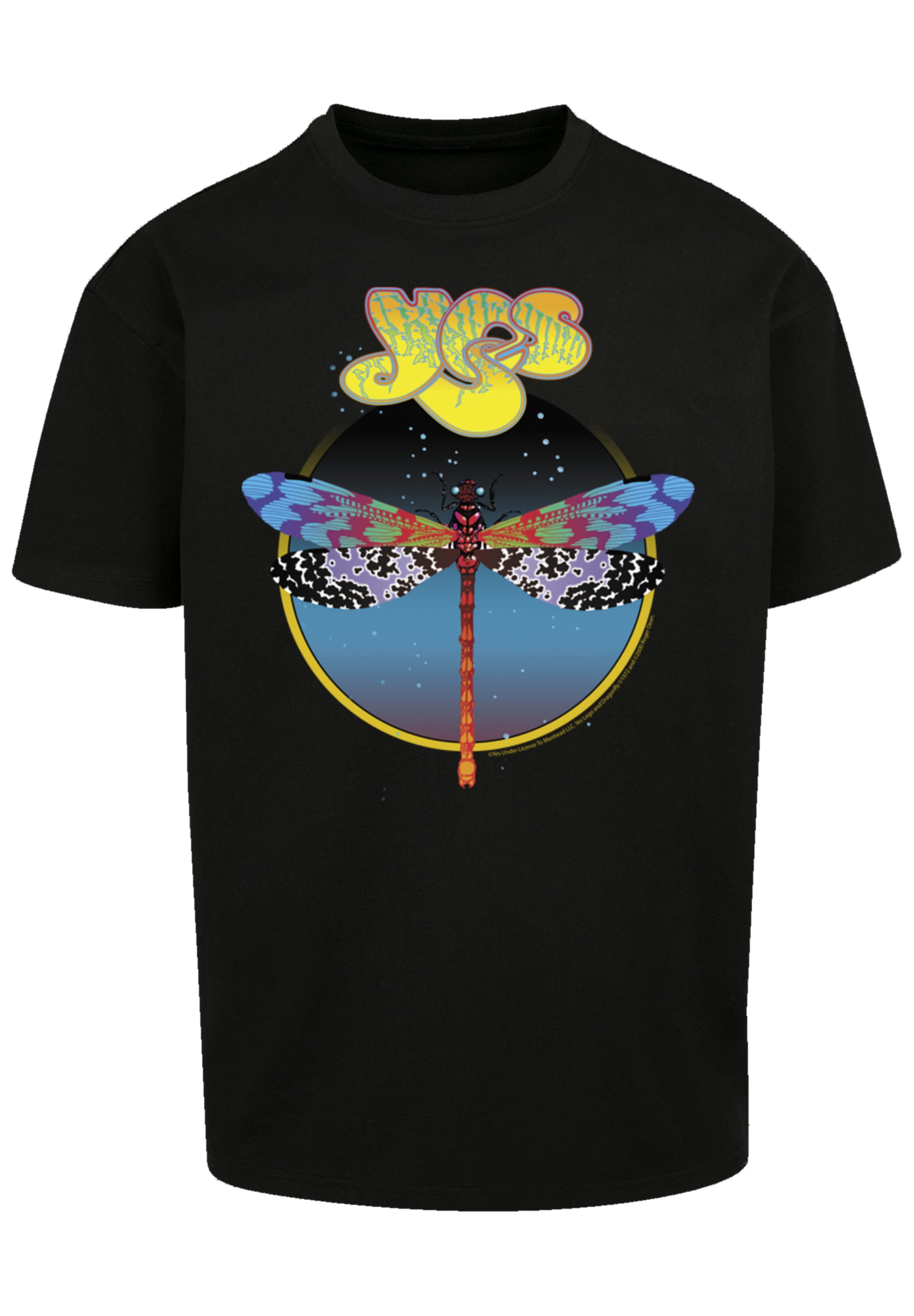 F4NT4STIC T-Shirt »YES Dragonfly Tour V1« Premium Qualität