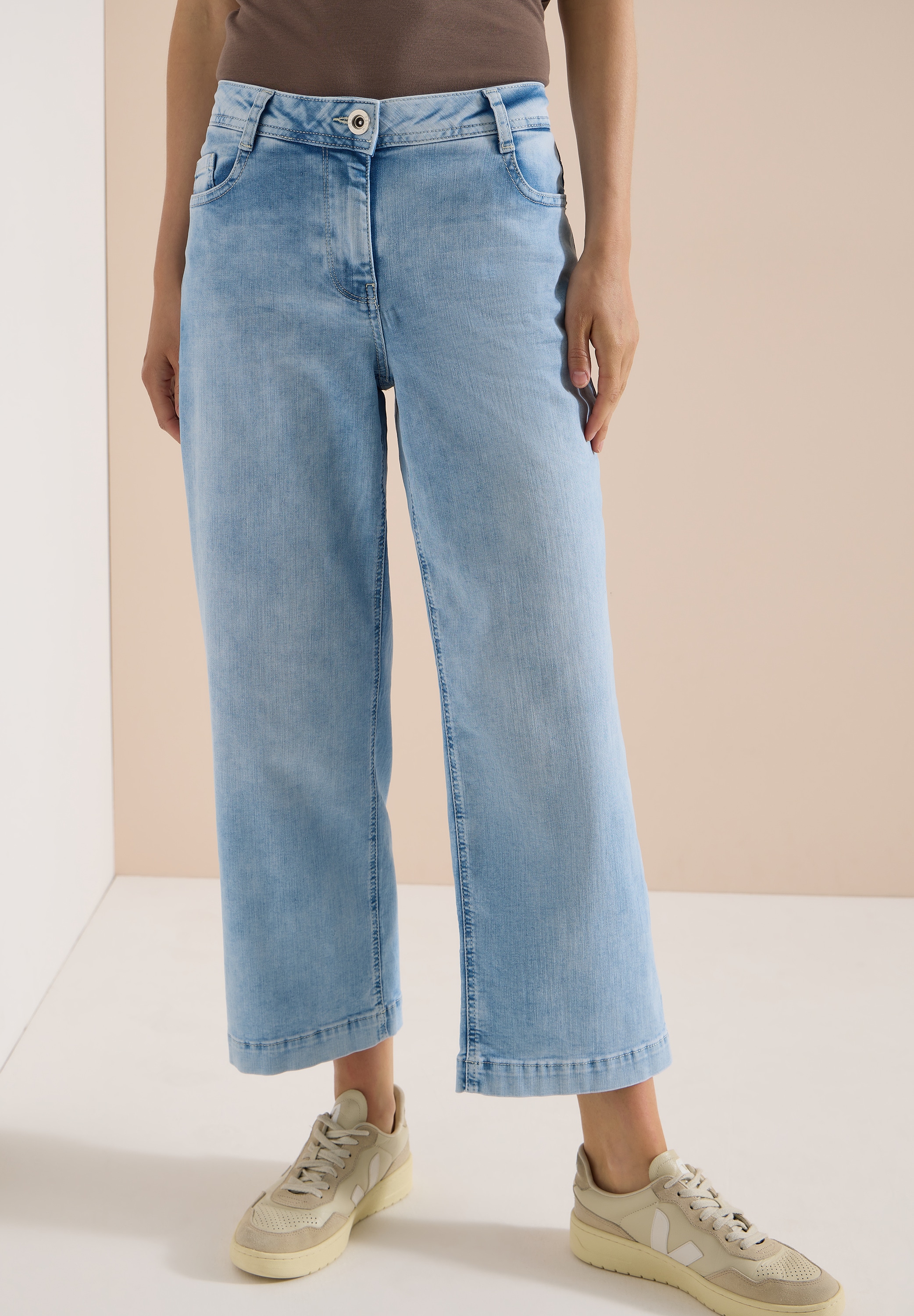 Cecil 7/8-Jeans aus Baumwolle mit Stretchanteil