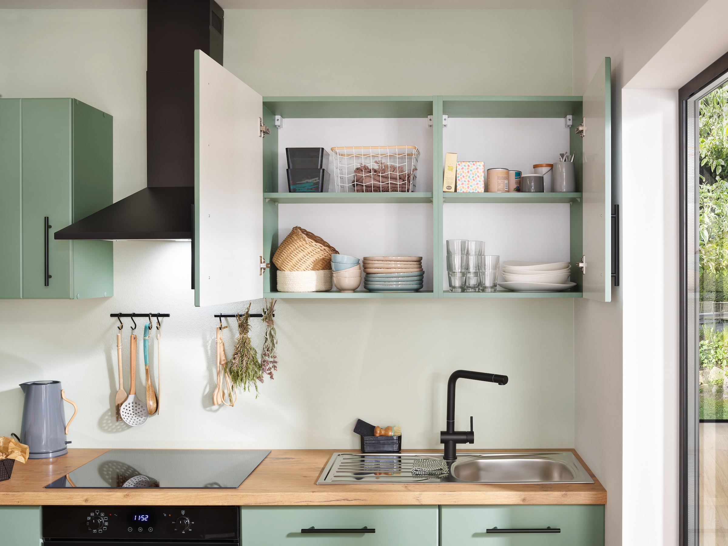 RESPEKTA Winkelküche »Anton« Breite 280 cm, 90 cm Arbeitshöhe, wahlweise mit und ohne E-Geräte