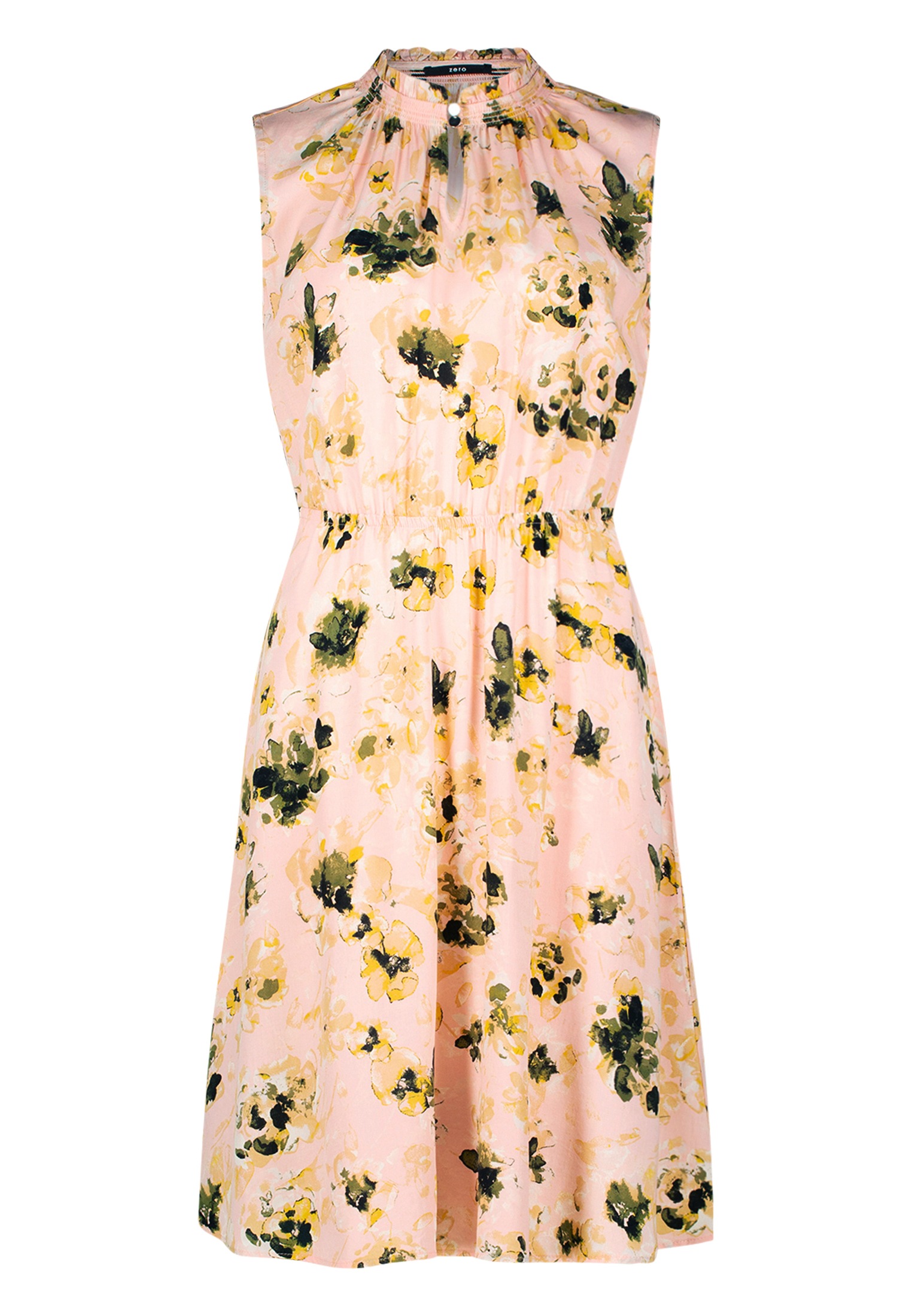 Zero Minikleid "zero Minikleid mit hohem Kragen", drapiert /gerafft günstig online kaufen