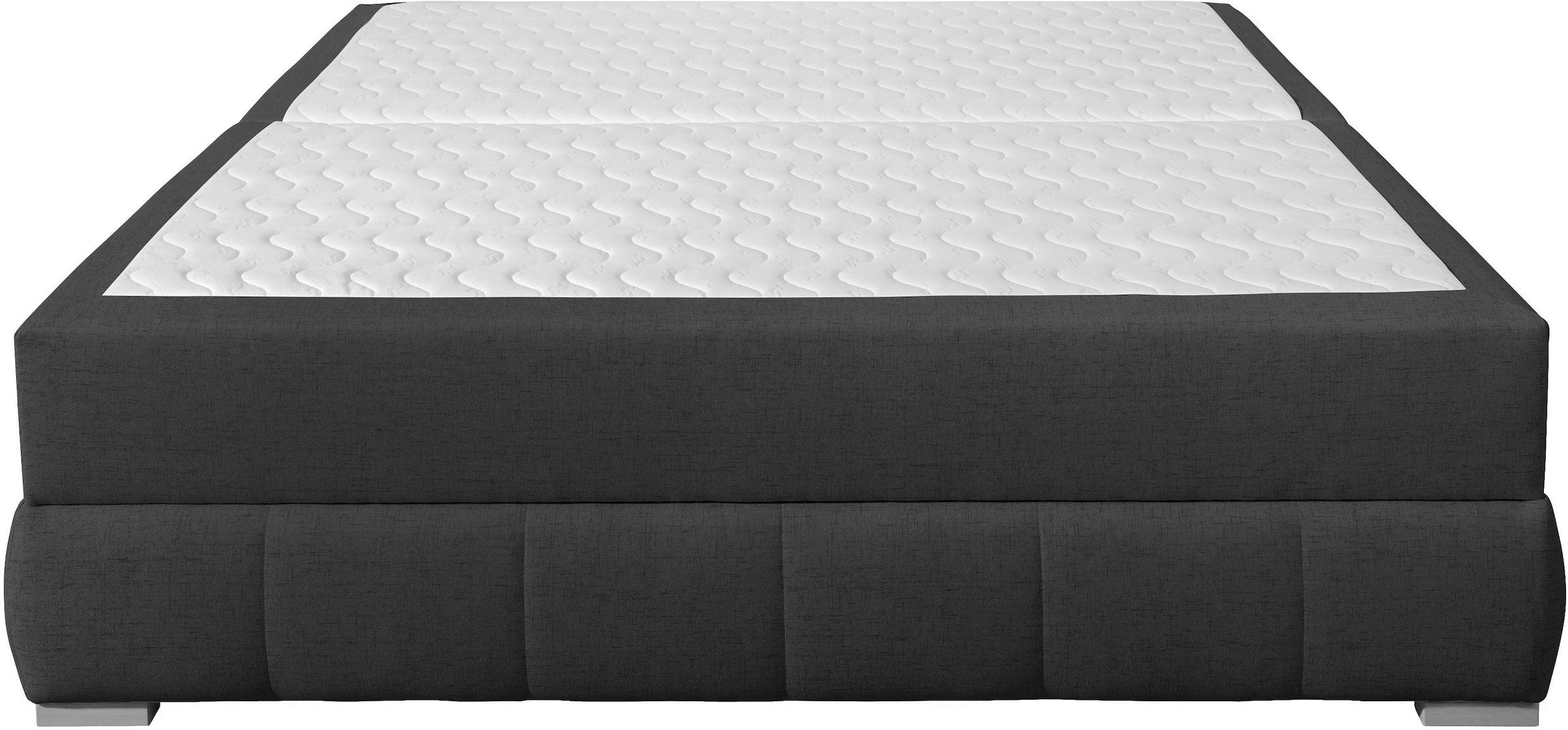 OTTO home Boxbett »Wehma«, ohne Kopfteil, inklusive Topper und Bettkasten