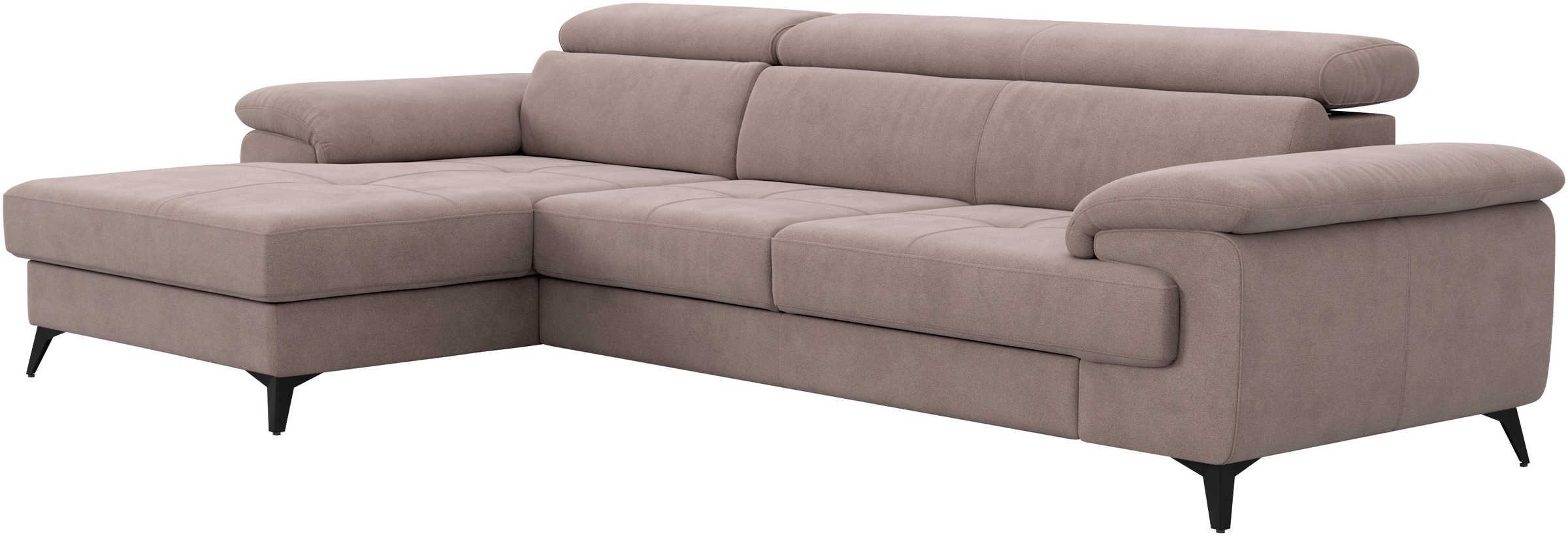 Thumbnail - COTTA Ecksofa "Astra L-Form, B: 300 cm" mit Kopfteilverstellung, optional Bettfunktion & Bettkasten