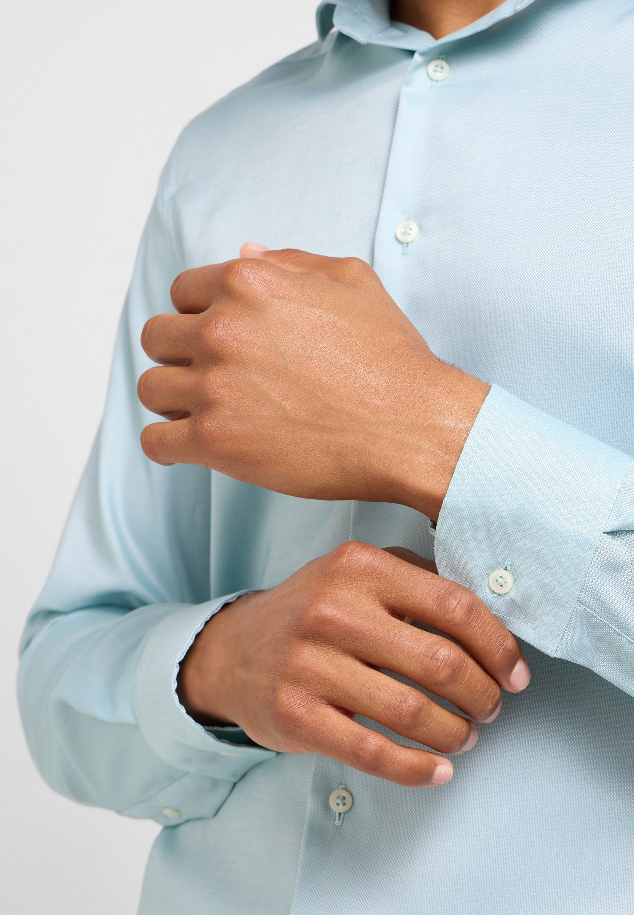 Eterna Langarmhemd »SLIM FIT«, EASY IRON (bügelleicht)
