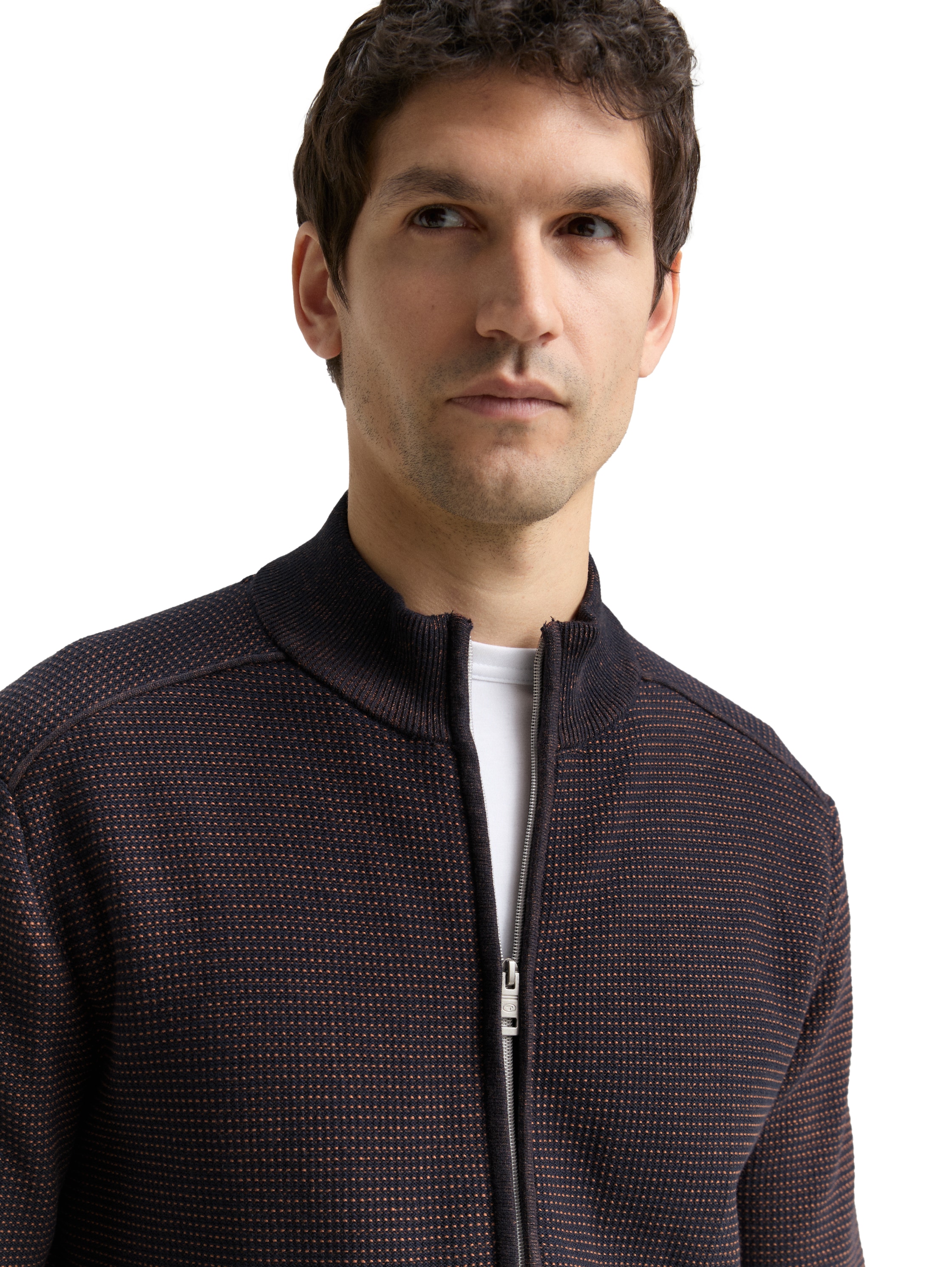 Thumbnail - TOM TAILOR Strickjacke mit Streifen