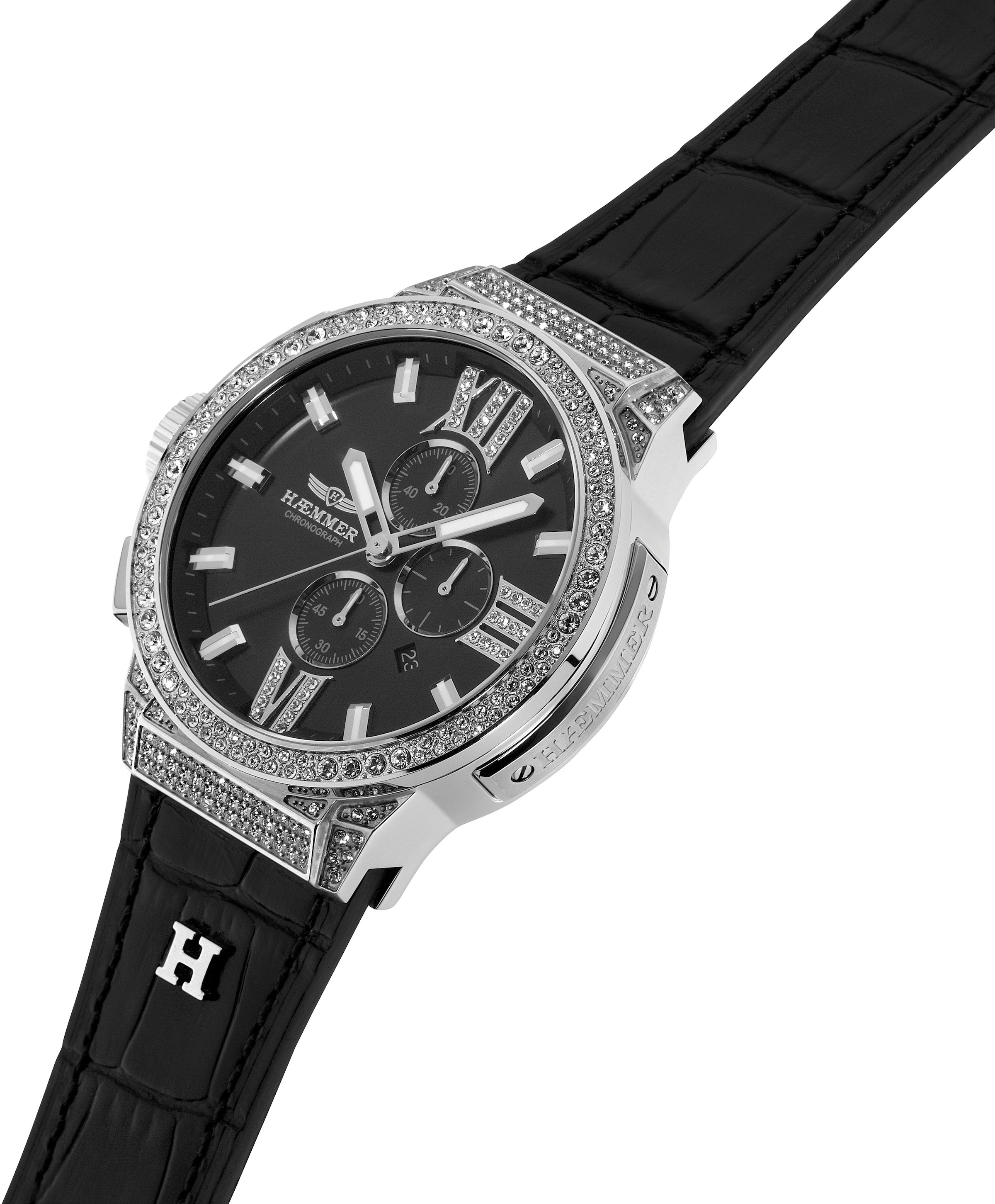 HAEMMER GERMANY Chronograph »C´est Chic, E-020«, Armbanduhr, Quarzuhr, Damenuhr