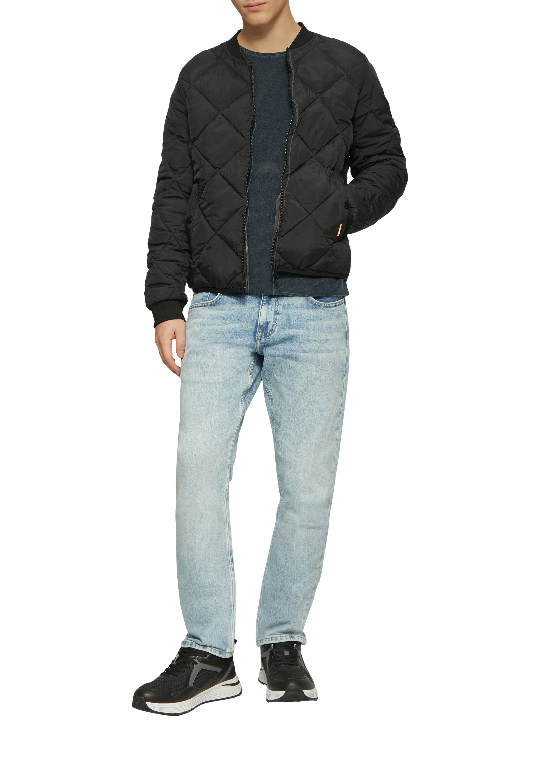 QS Strickpullover, mit Rollkante günstig online kaufen