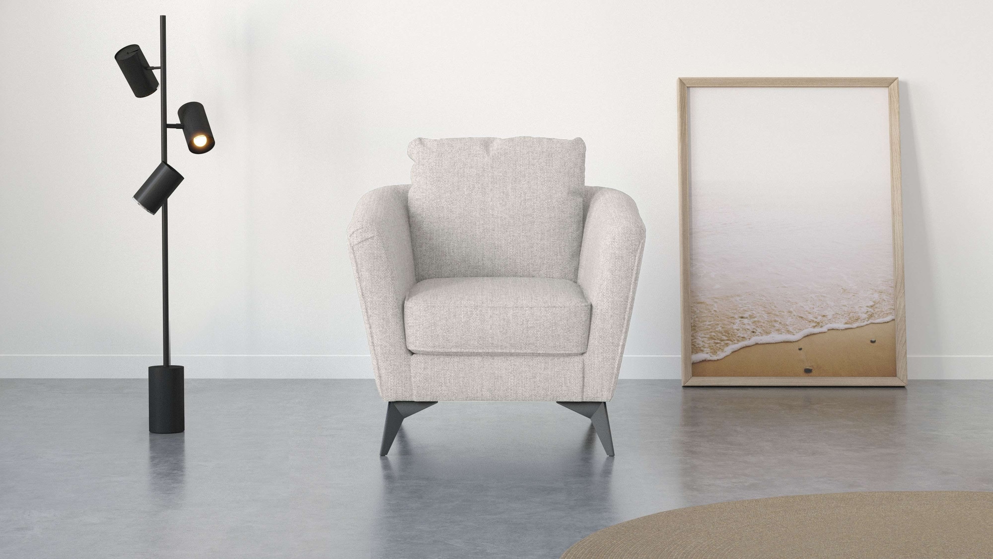 Places of Style Cocktailsessel "MATTHEW Sessel, Maße B/T/H: 83/85/88 cm", m günstig online kaufen