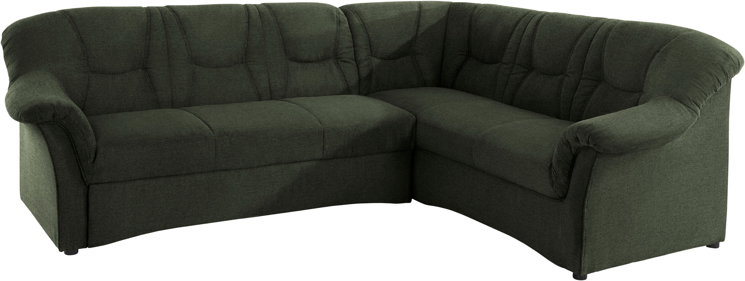 DOMO collection Ecksofa »Sarafina L-Form«, wahlweise mit Bettfunktion, optional mit Federkern