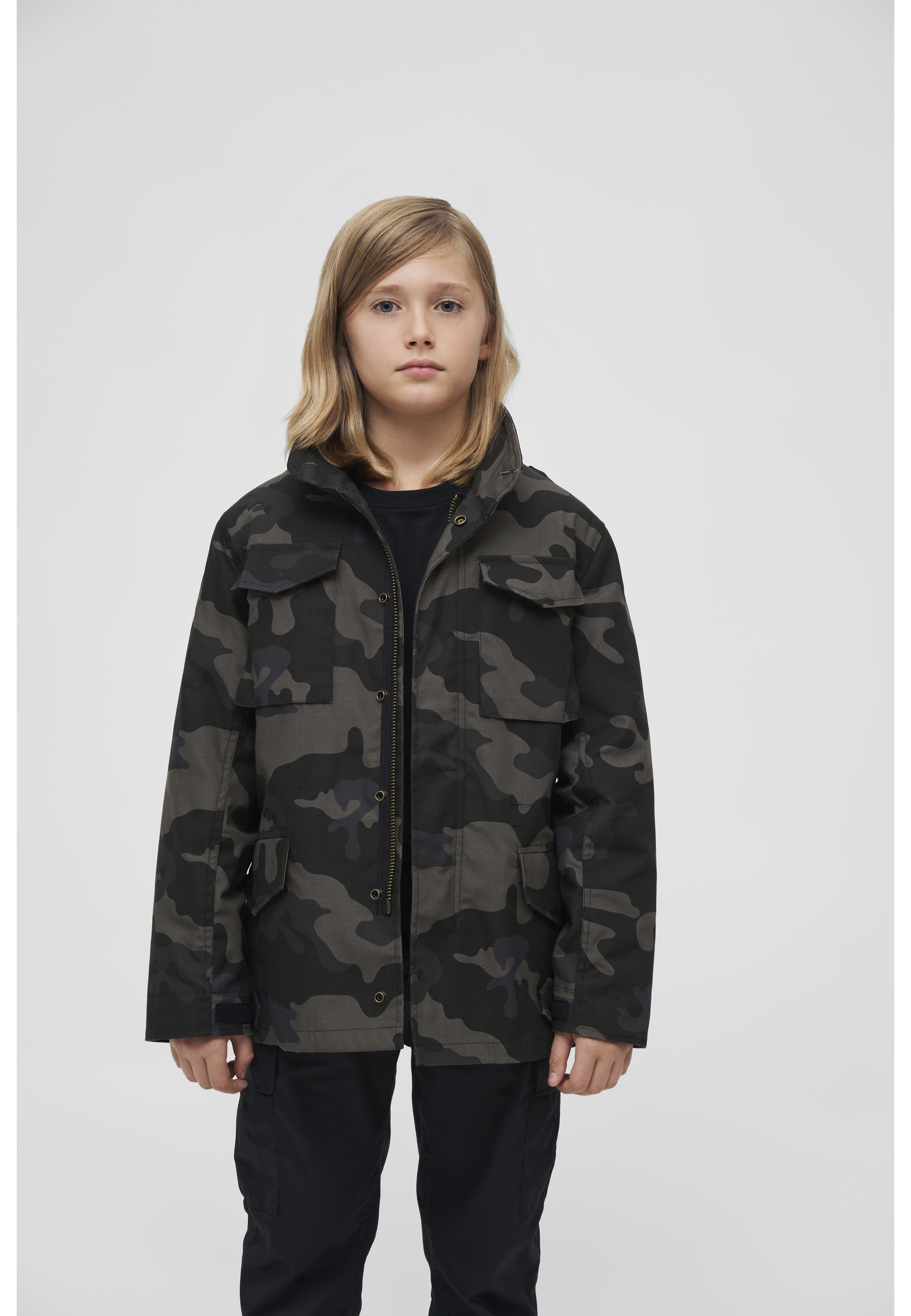Brandit Parka »Brandit Herren Kids M65 Standard Jacket« 1 Stk. tlg. ohne Kapuze