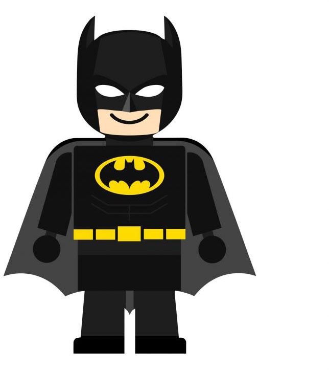 Wandtattoo »Spielfigur Super Hero Batman«, (1 St.), selbstklebend, entfernbar