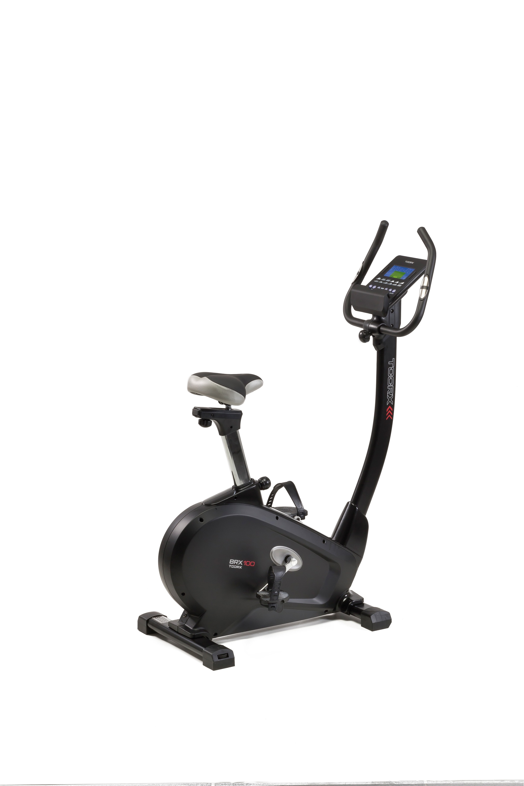 TOORX Ergometer, ohne Unterlegmatteweiß, neutral, Heimtrainer